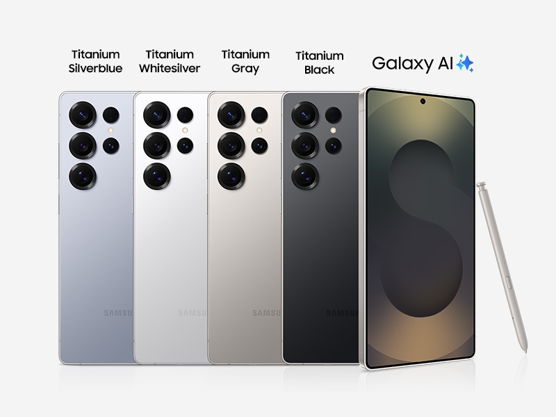 SamsungGalaxy S25 Ultra Dual SIM Titanium Black 12GB RAM 256GB 5G - International Version_img_1