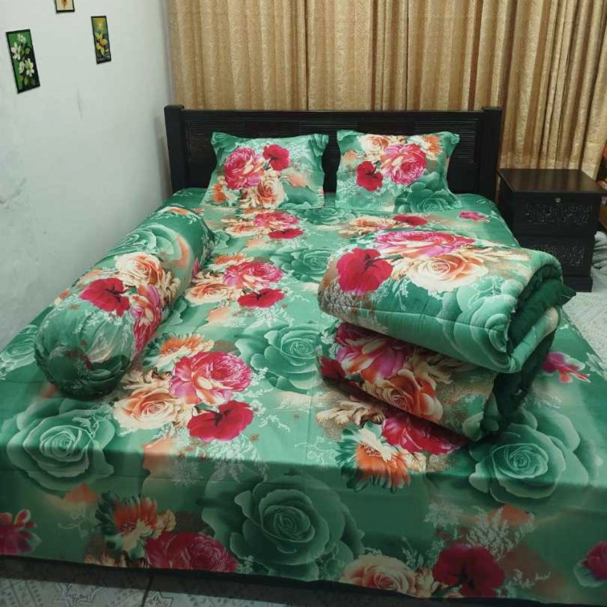 5-Piece Towel Premium Comforter Combo Set_img_0