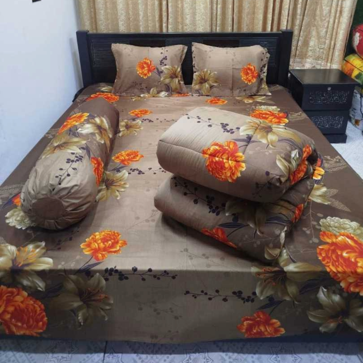 5-Piece Towel Premium Comforter Combo Set_img_0