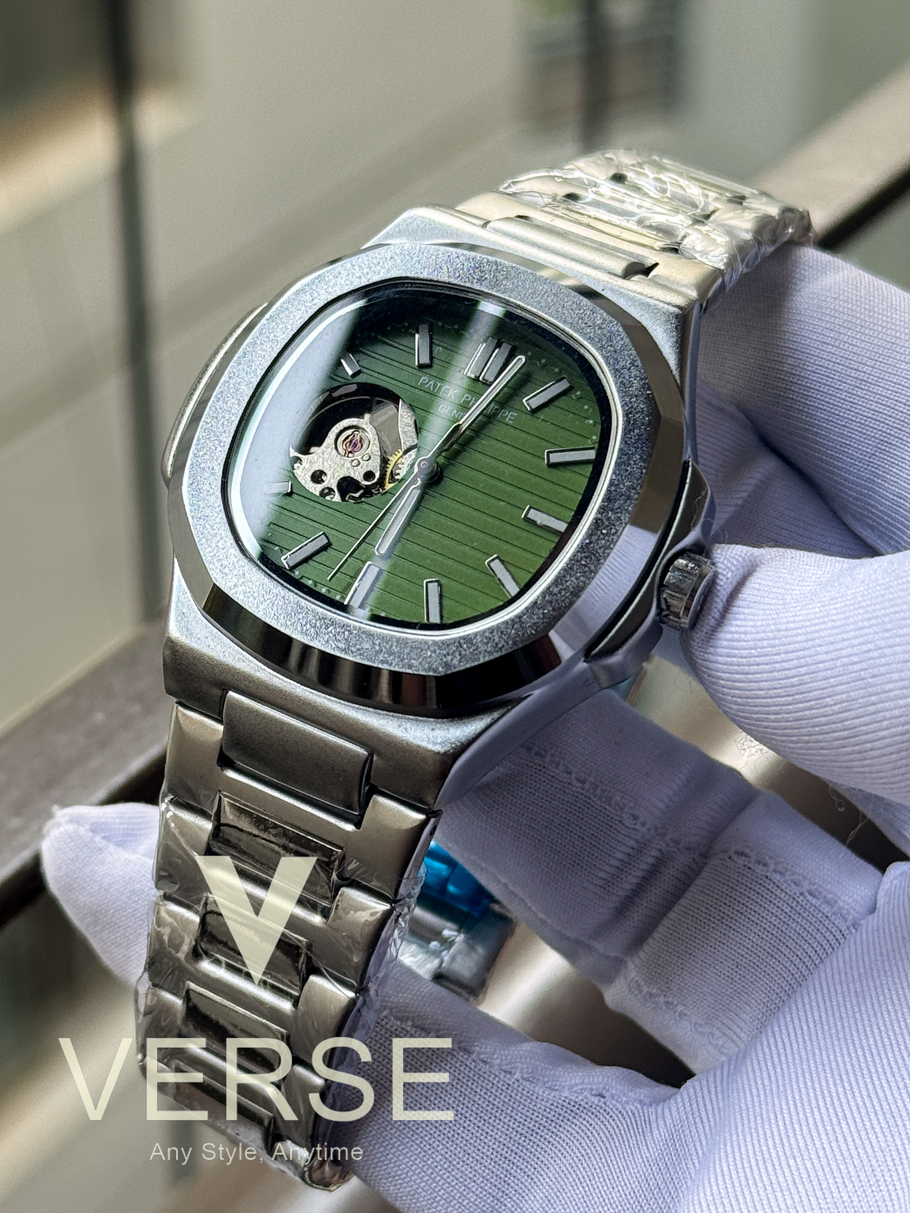 Patek Phlippe Open heart Green dial