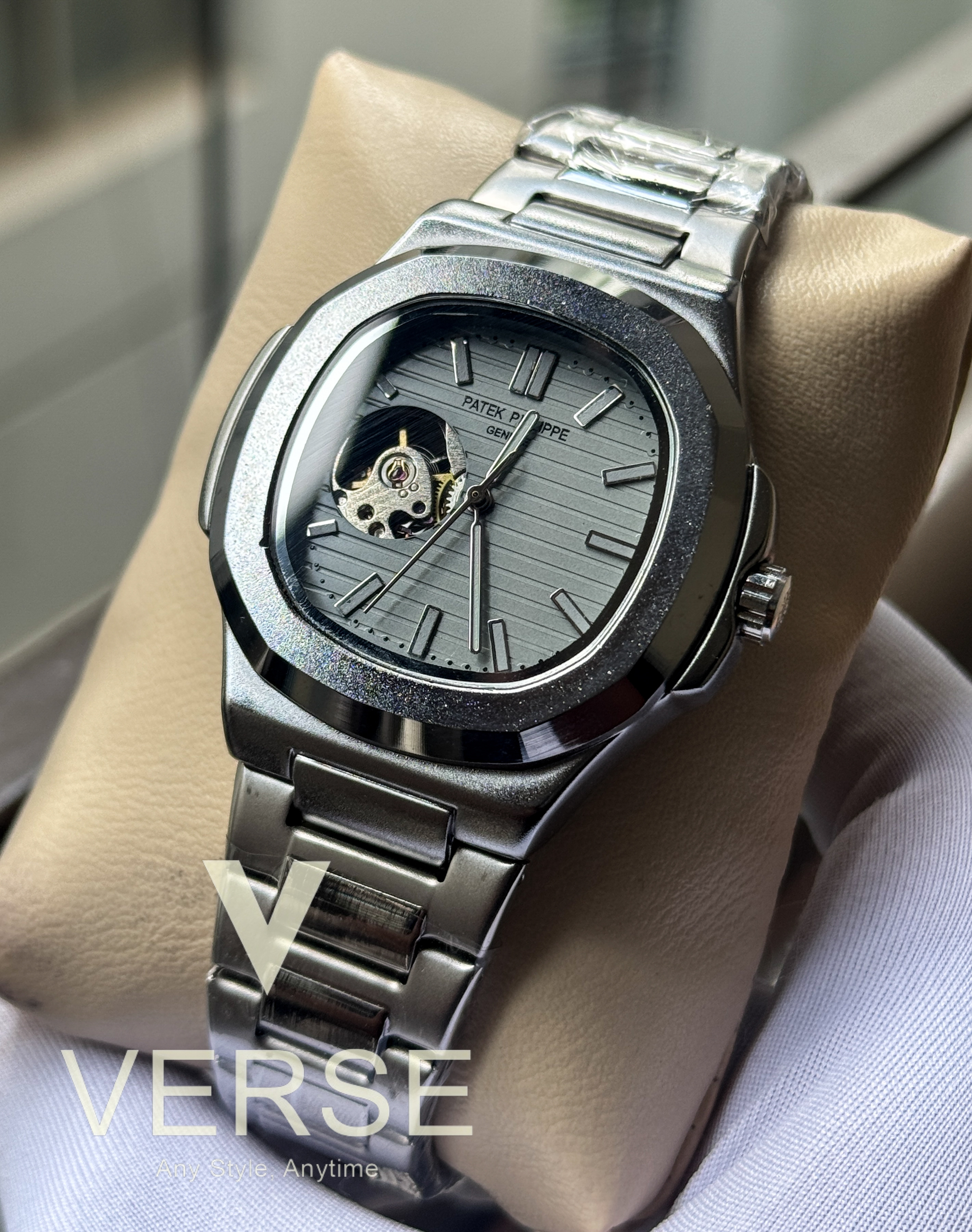 Patek Phlippe Open heart grey dial