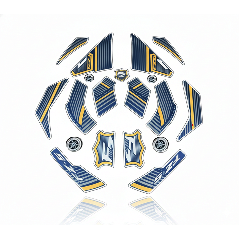 Full Set Sticker for Yamaha FZS V2 (Armada Blue) bike._img_0