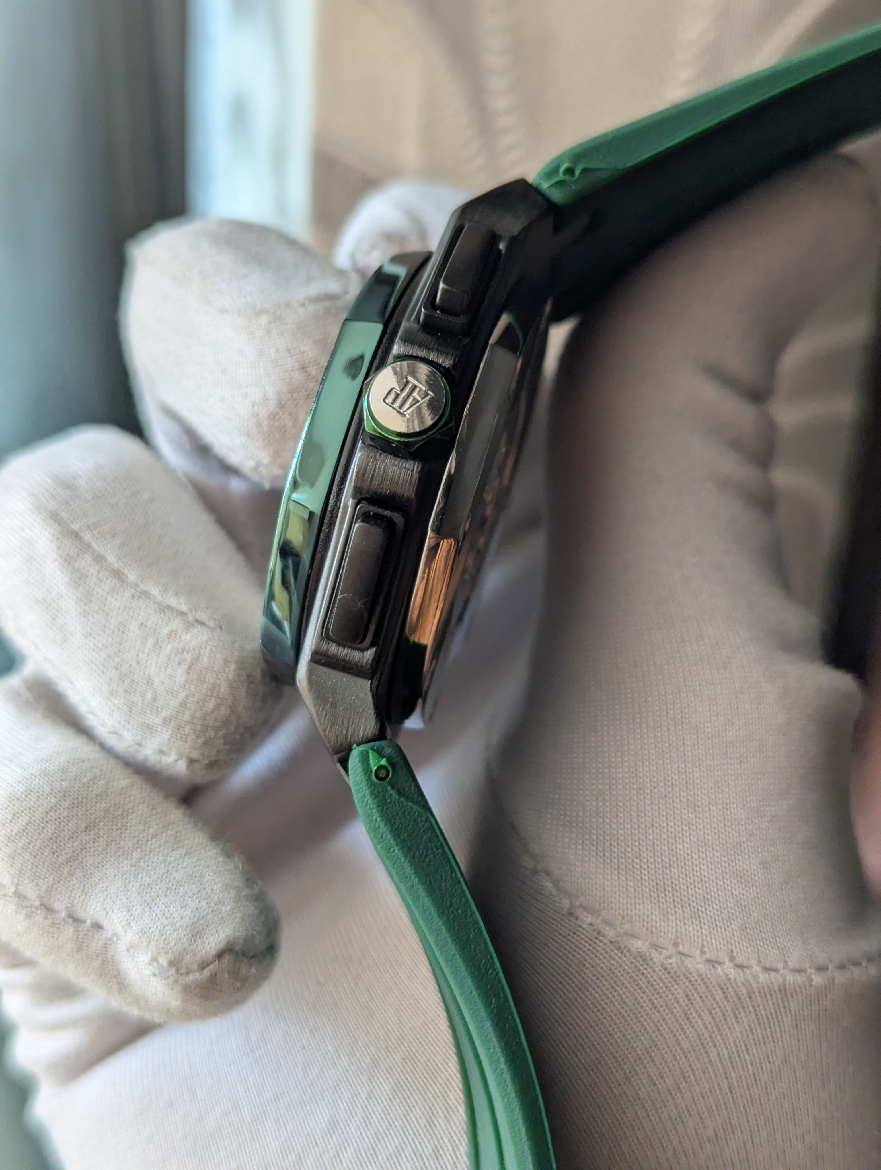 AP Chronograph Watch Green Face_img_2