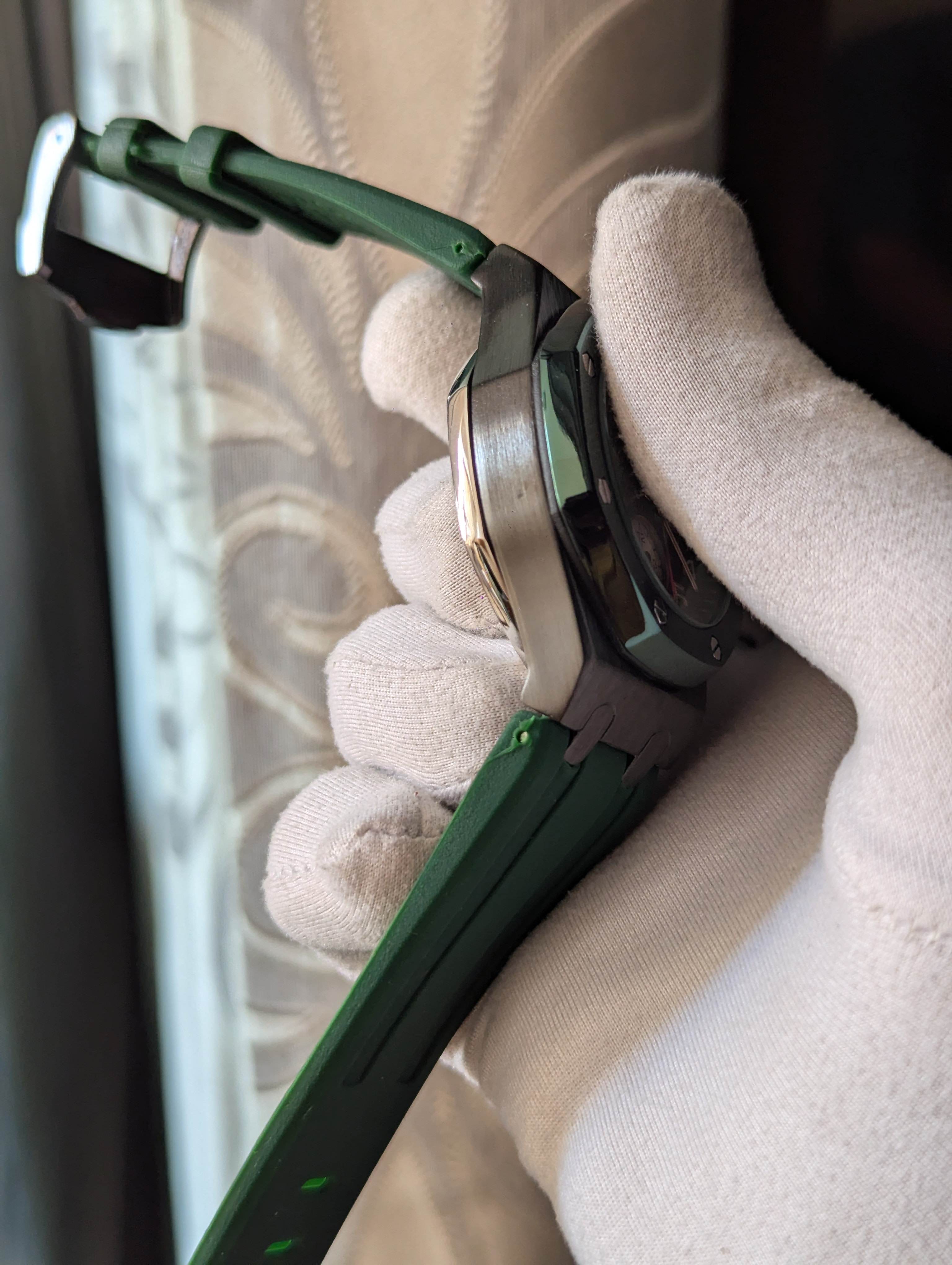 AP Chronograph Watch Green Face_img_3