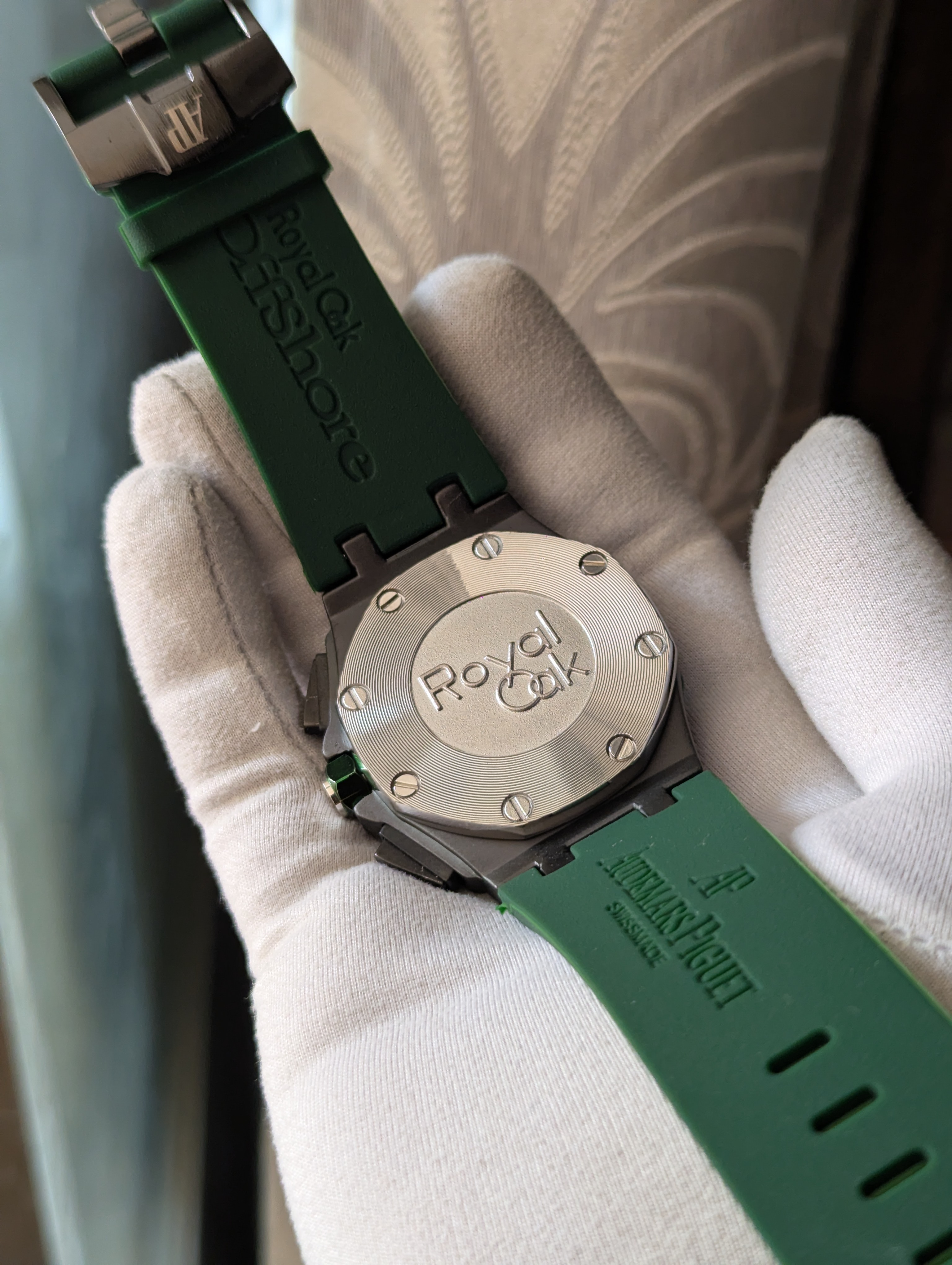 AP Chronograph Watch Green Face_img_4