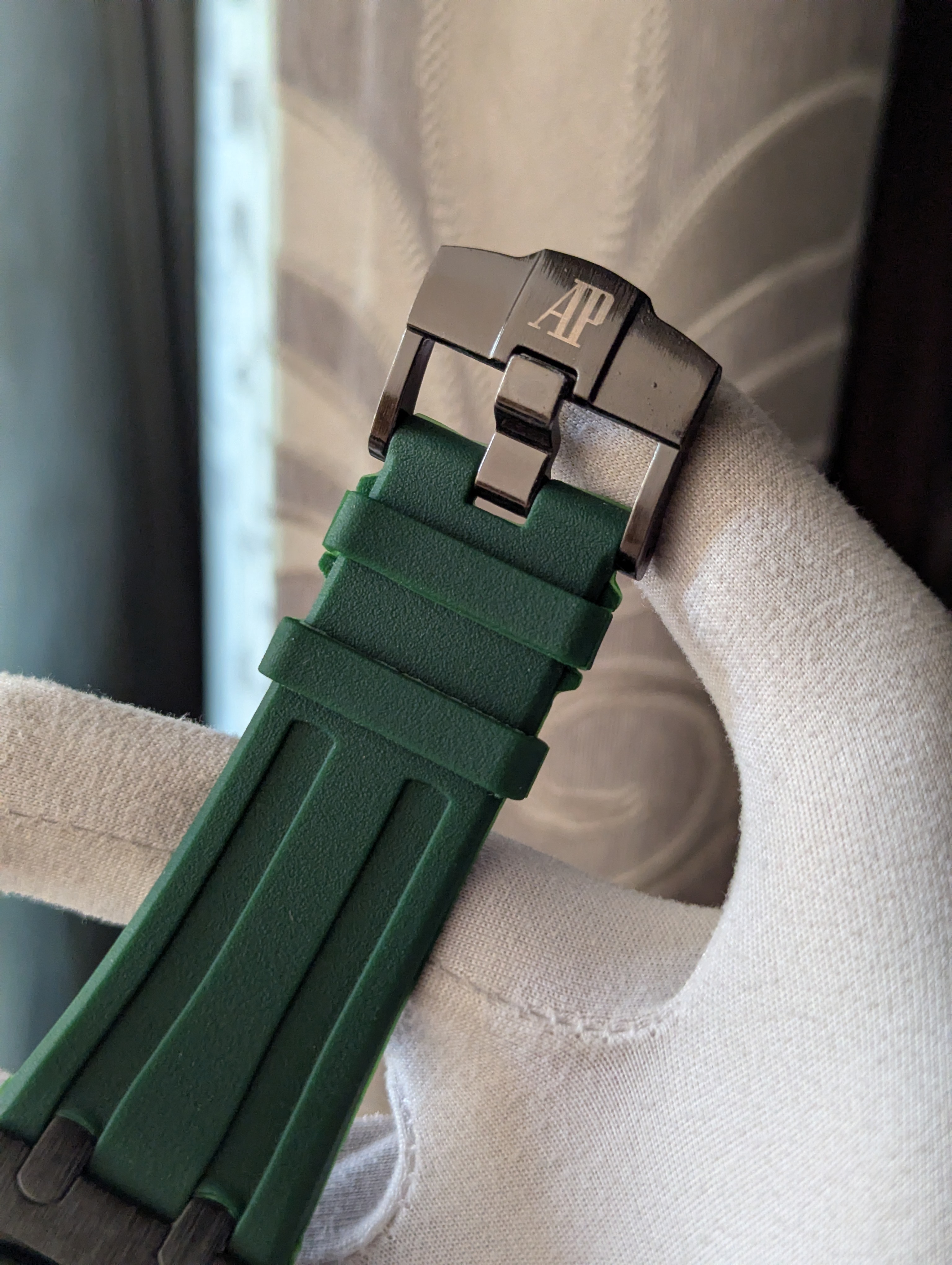 AP Chronograph Watch Green Face_img_5