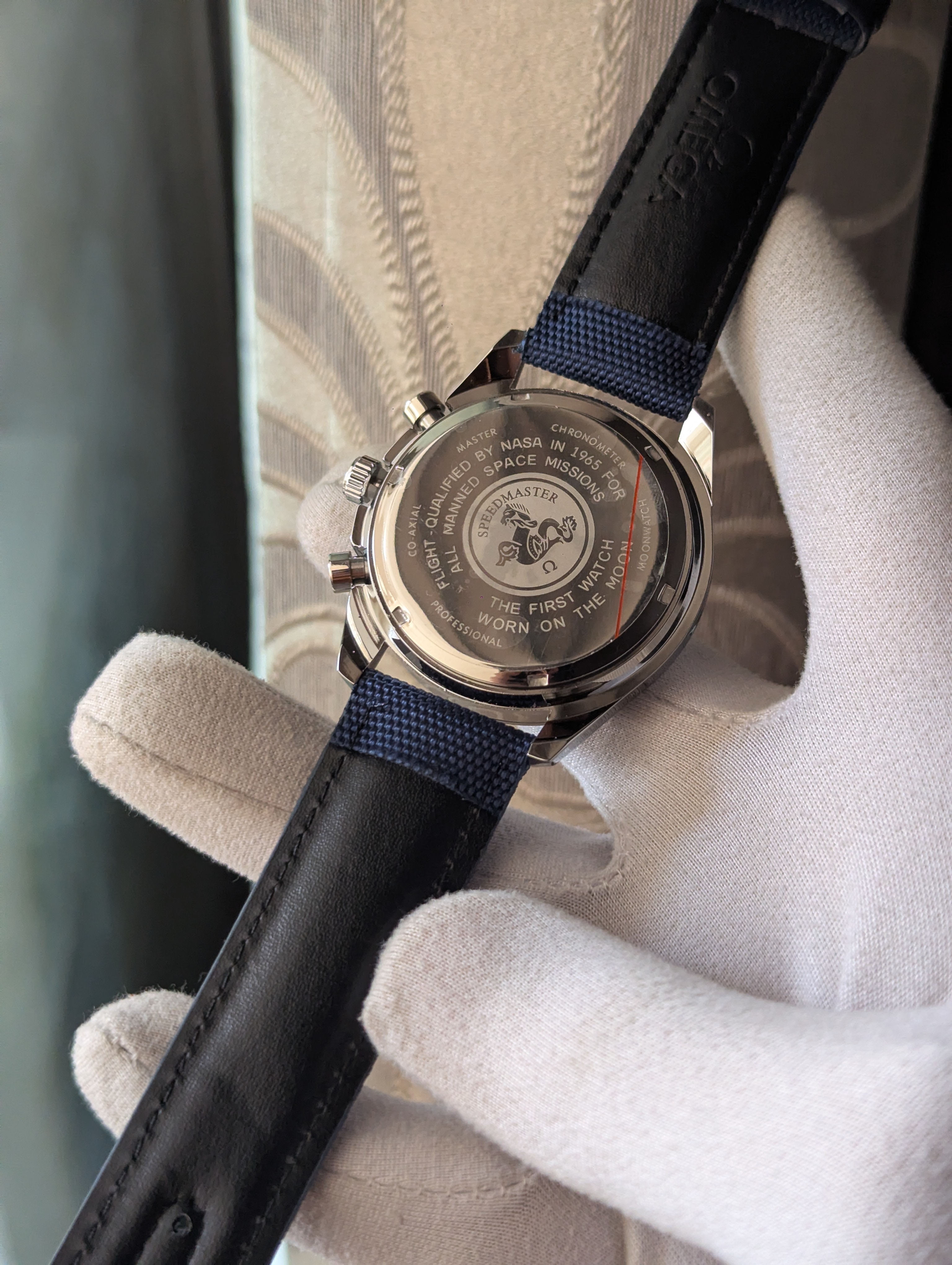 Omega Chronograph Watch White Face_img_4