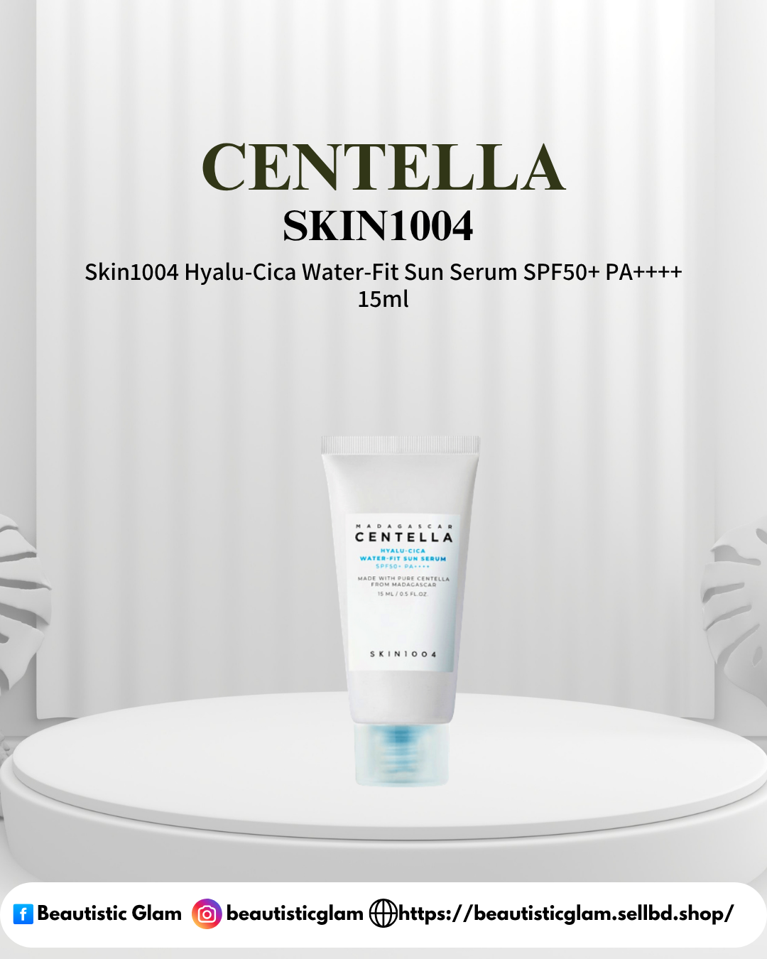 Centella Skin1004 Hyalu-Cica Water-Fit Sun Serum SPF50+ PA++++ (50ml)_img_4