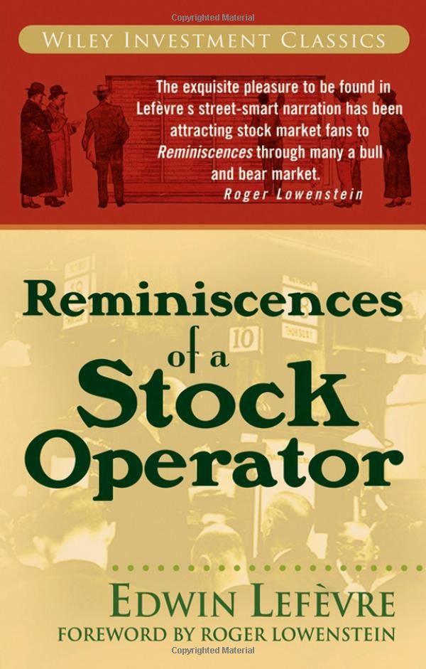 Reminiscences of a Stock Operator by Edwin Lefèvre_img_0