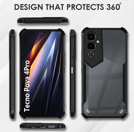 Tecno Pova 4 Pro ShockProf Case Premium Quality_img_1