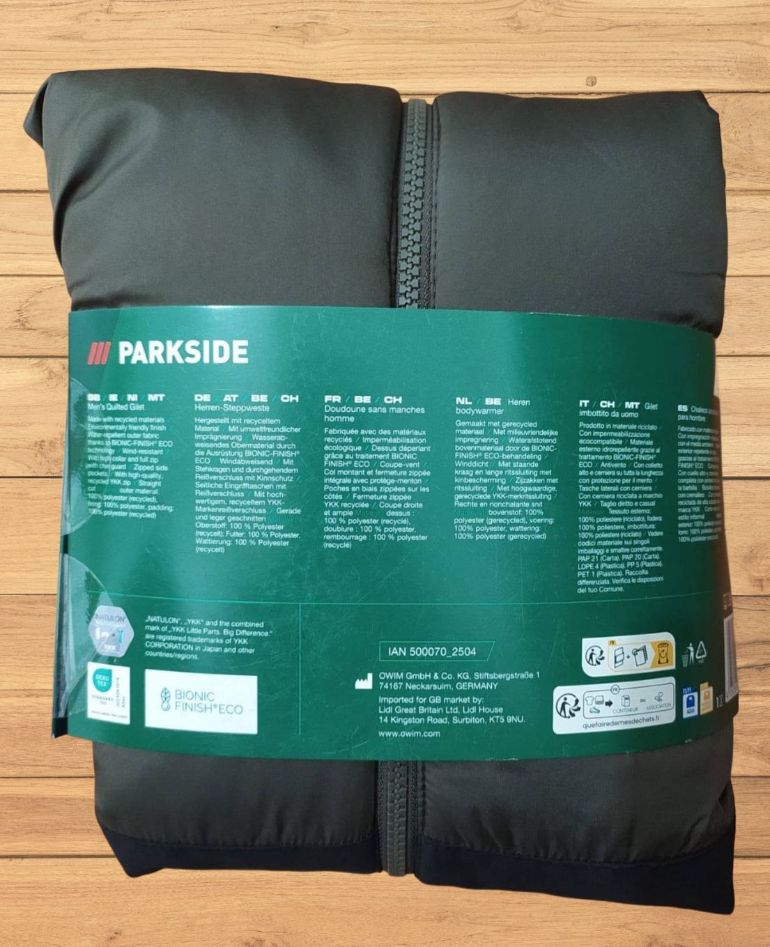 Parkside men's premium padding vest_img_7