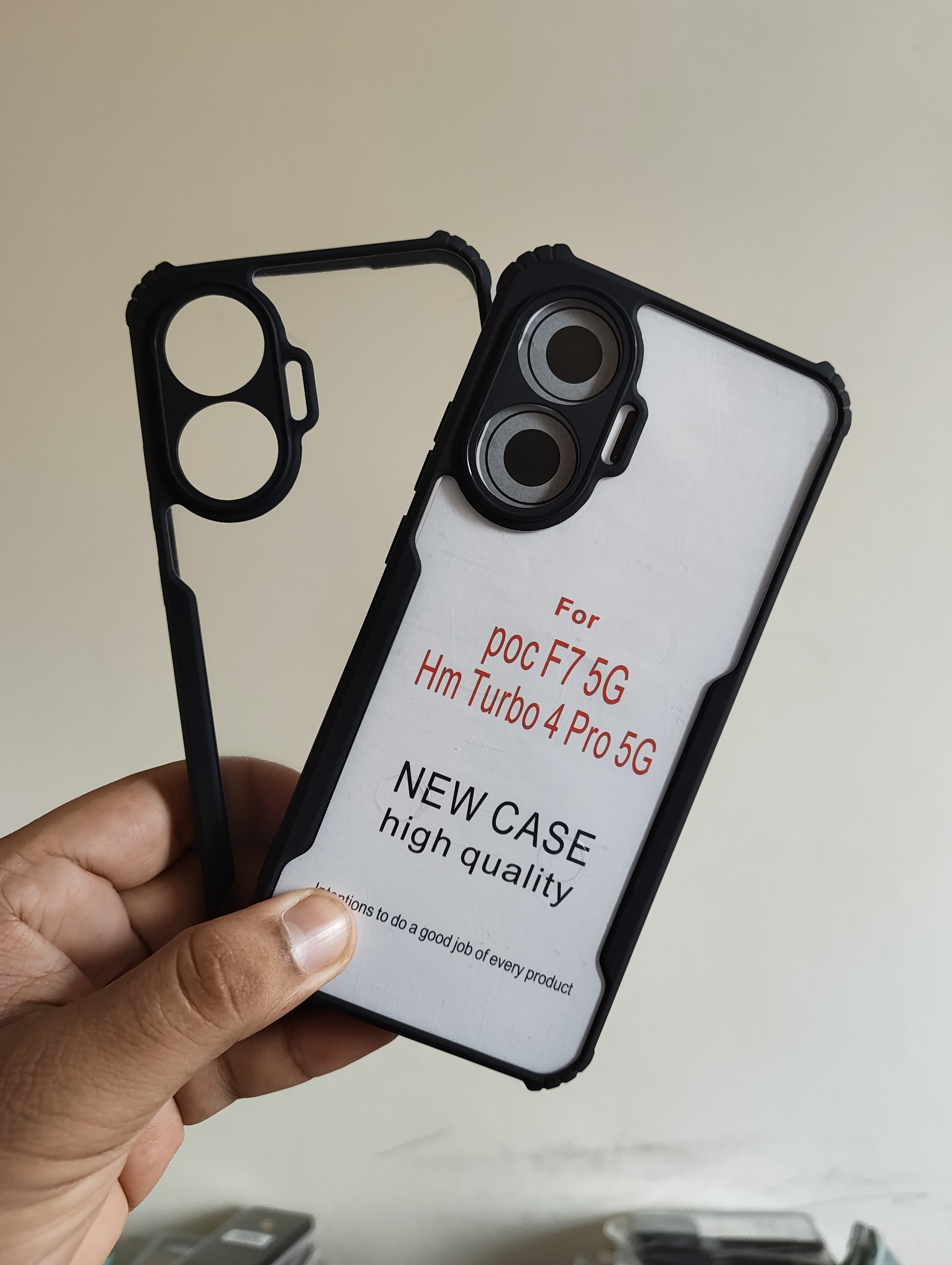 Redmi Turbo 4 Pro 5g / Poco F7 5g Back Cover ShockProf Premium Quality_img_5