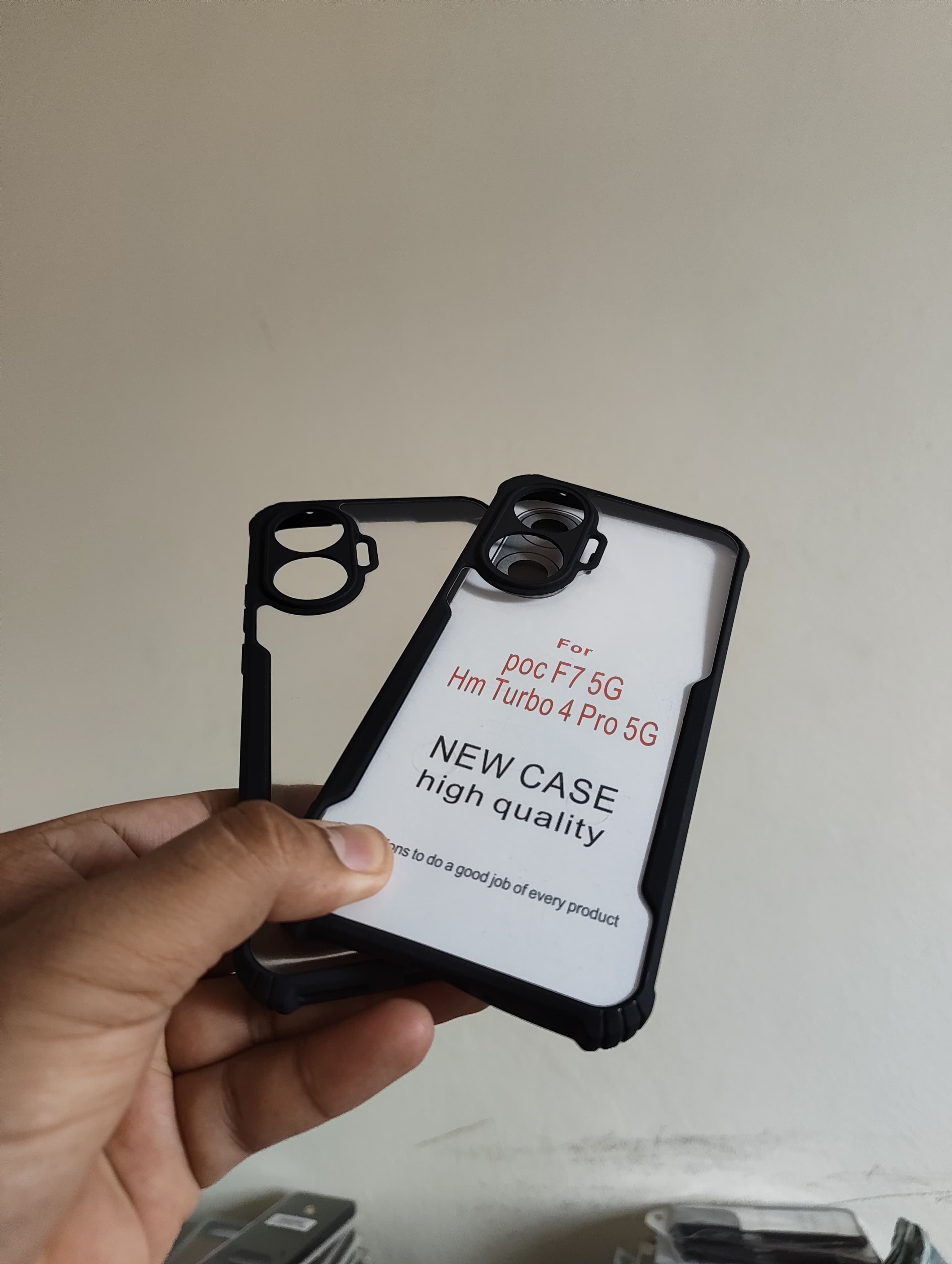 Redmi Turbo 4 Pro 5g / Poco F7 5g Back Cover ShockProf Premium Quality_img_6