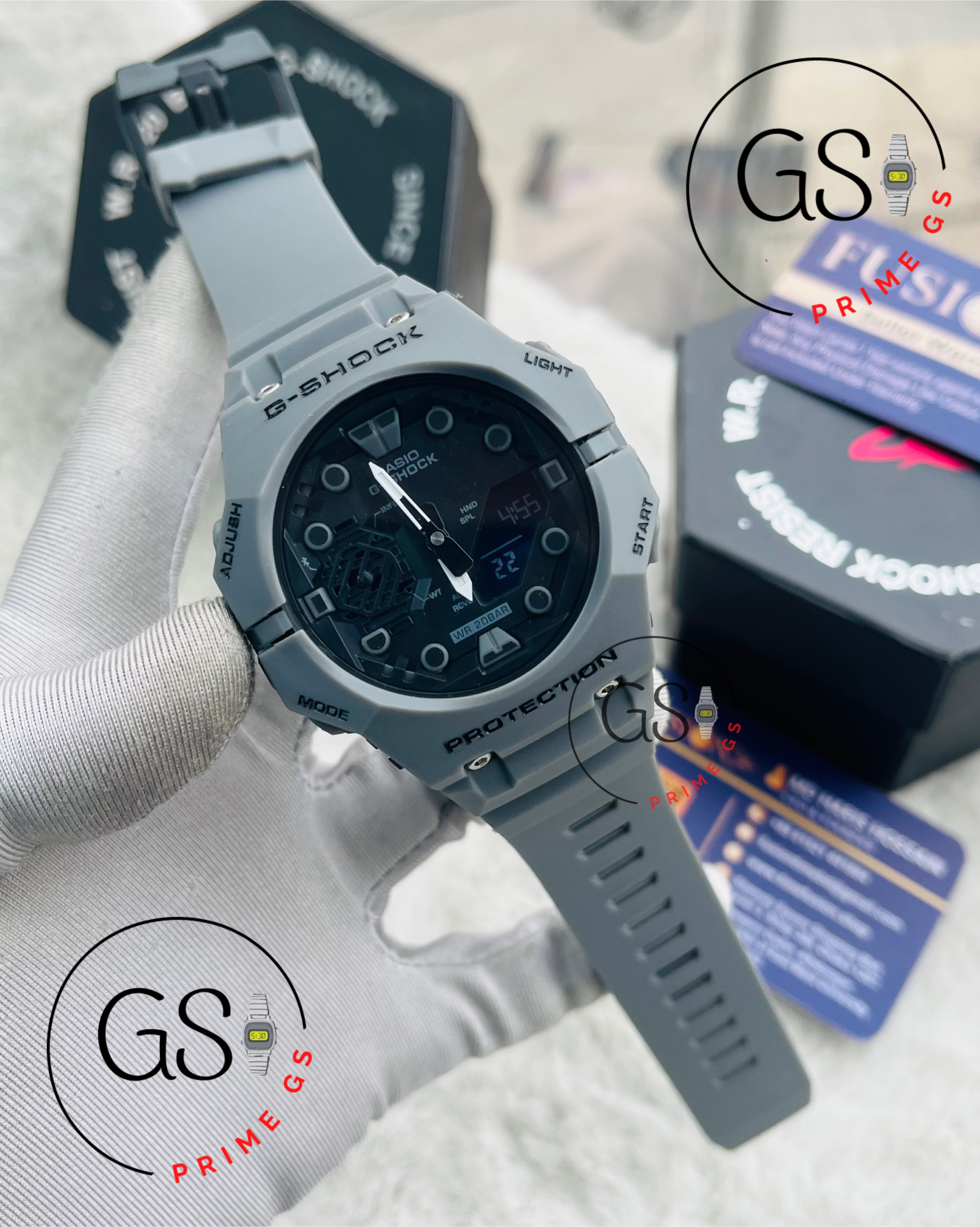G-Shock Awsh Tripple Timer 48 mm AA Grade GShock Watch