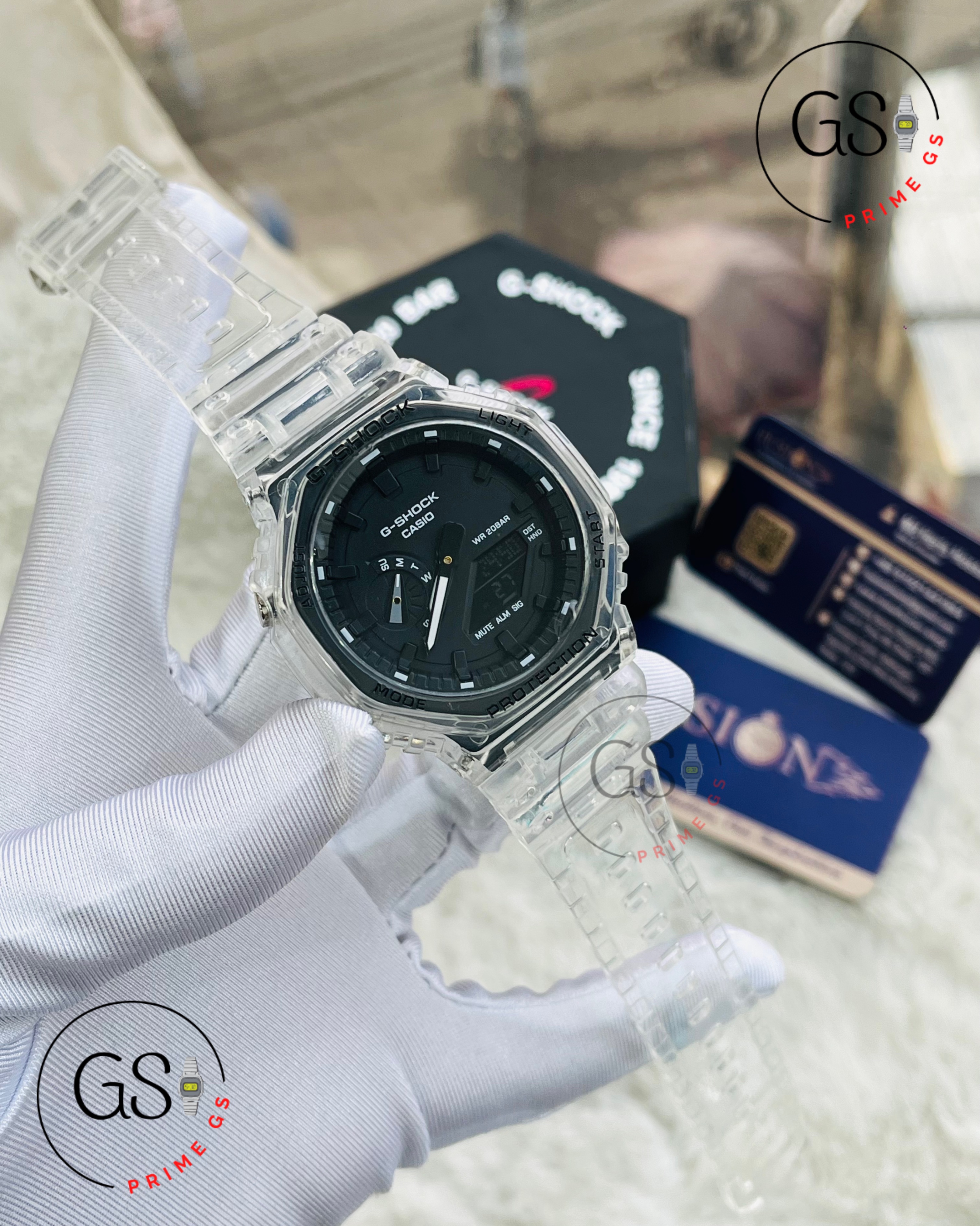 G-Shock Transparent 2100 AA Grade GShock Watch