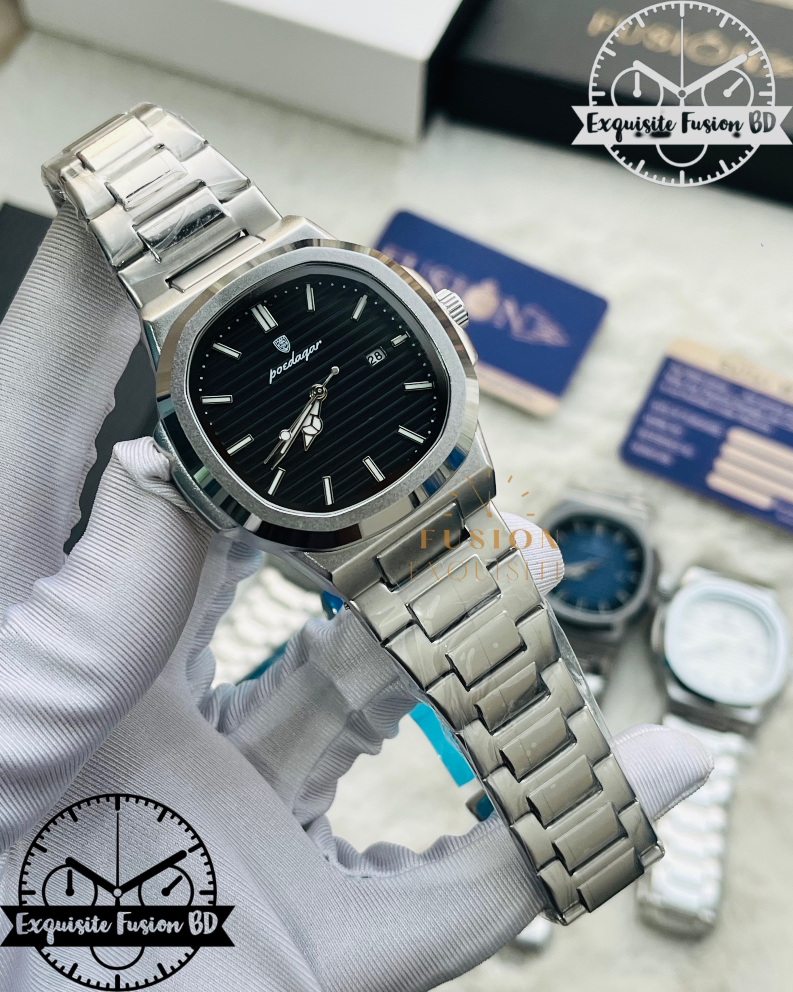 Poedagar Black Original 613B Watch