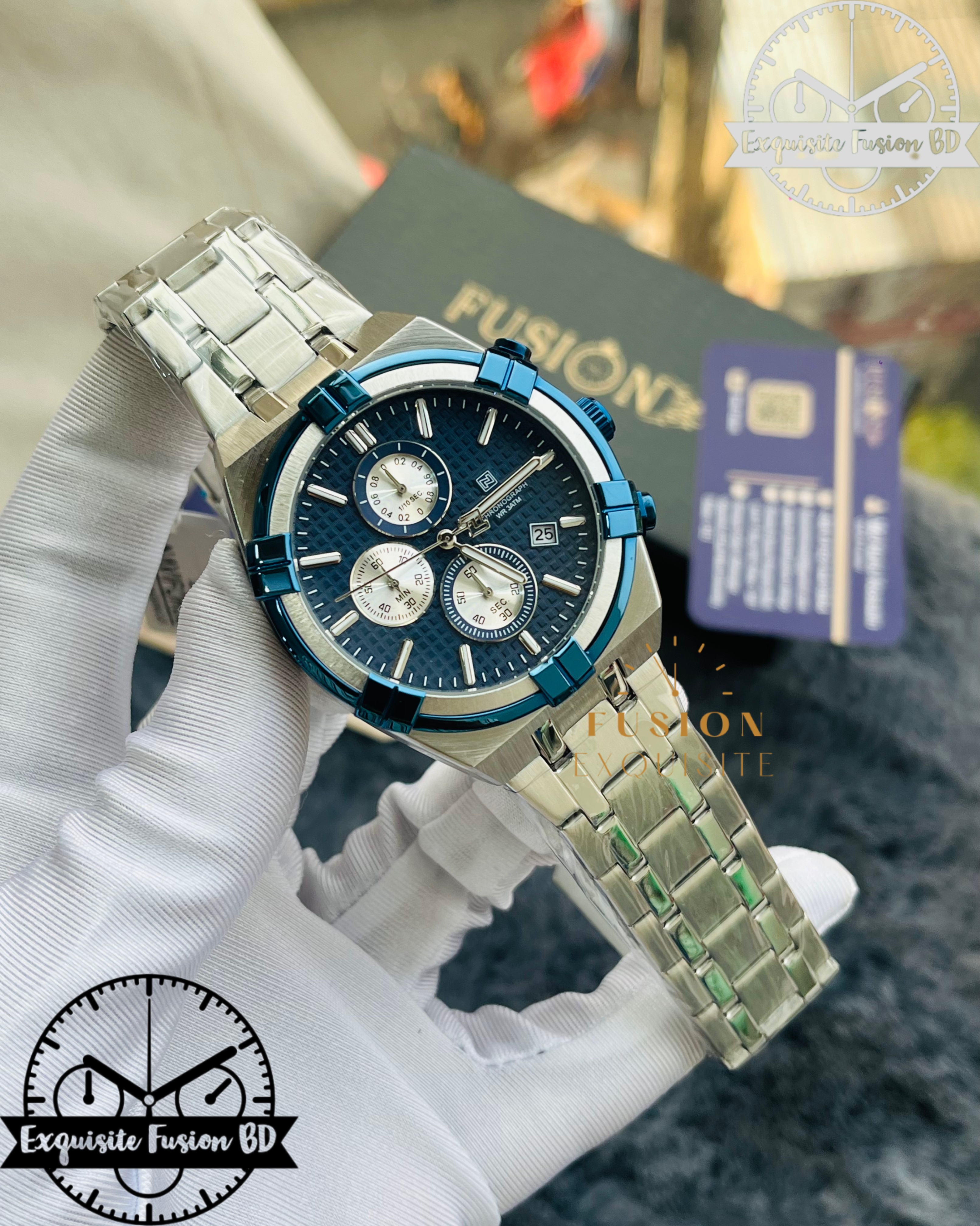 Naviforce Blue 8042 Chronograph Original Watch