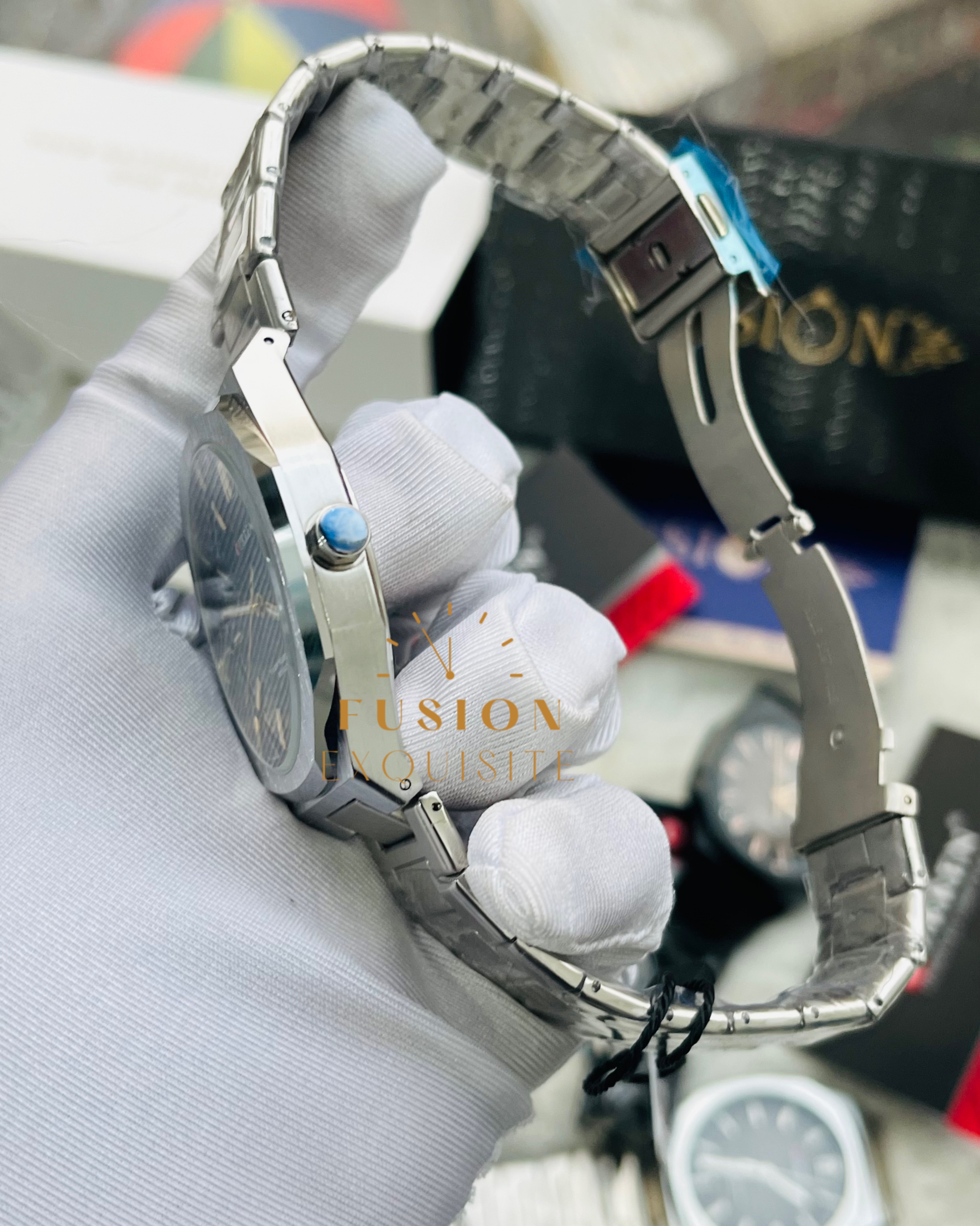 Curren 8456 Blue Formal Original Watch_img_1