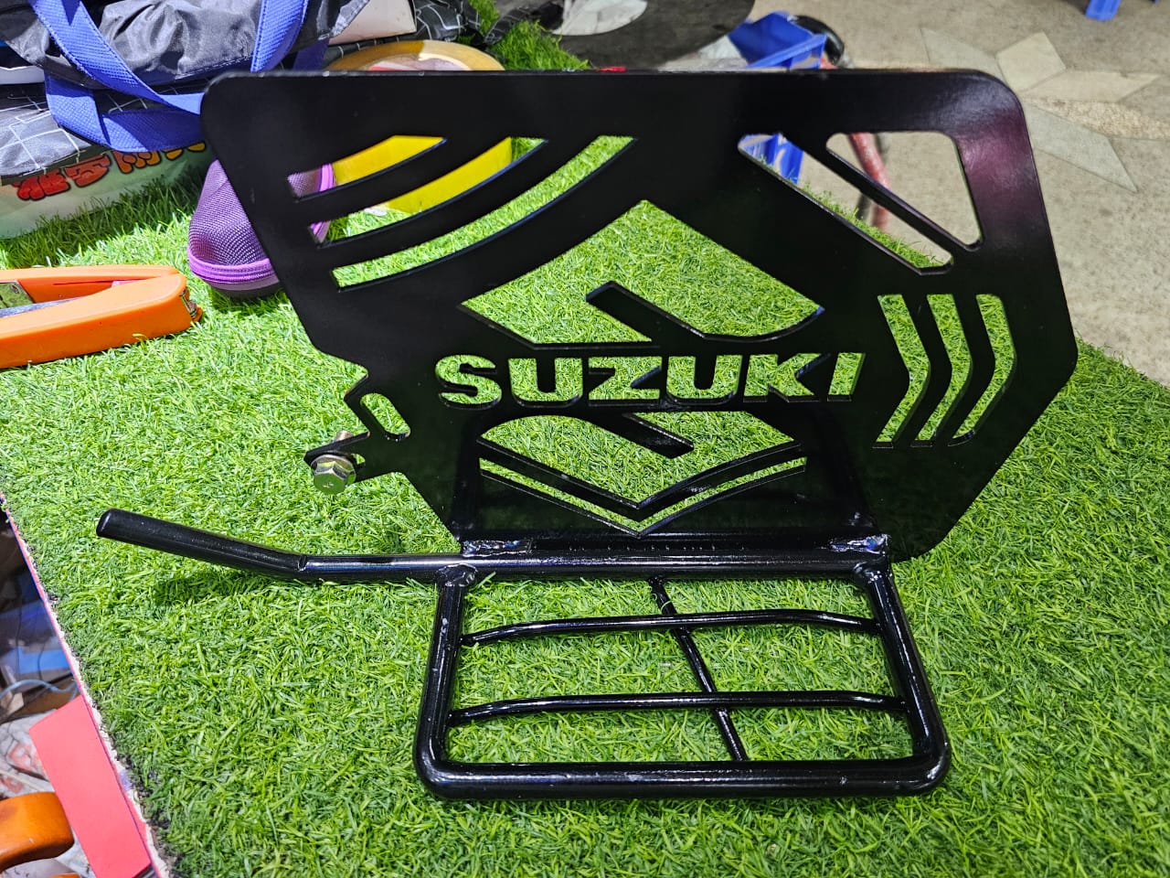 Suzuki Gixxer SF Ladies Foot Rest Full Sari Guard For gixxergixxer SF old_img_1