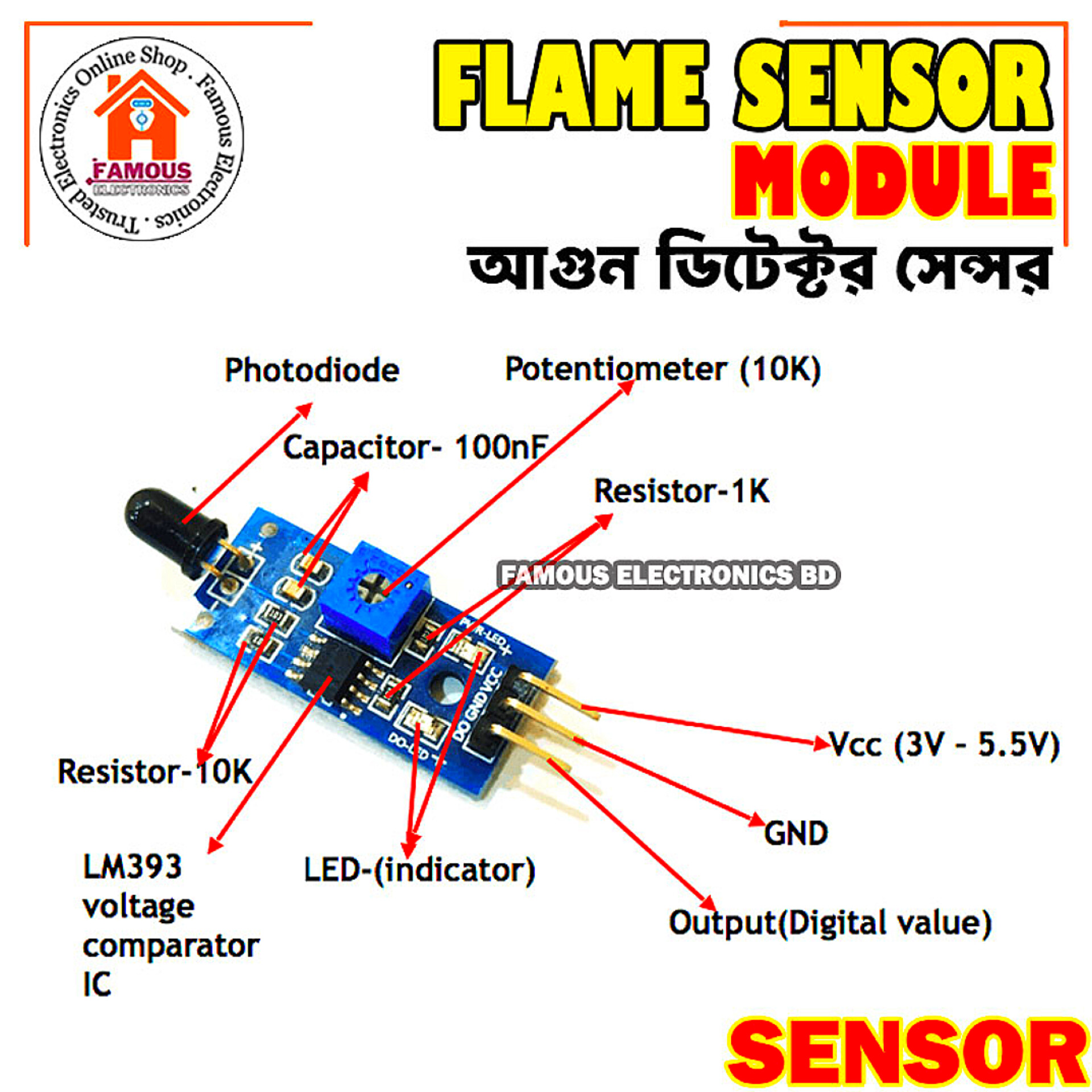 Flame Sensor Module for Arduino_img_5