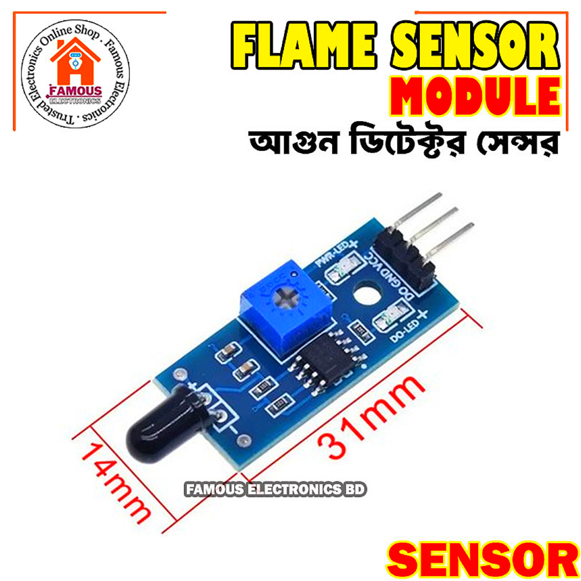 Flame Sensor Module for Arduino_img_2