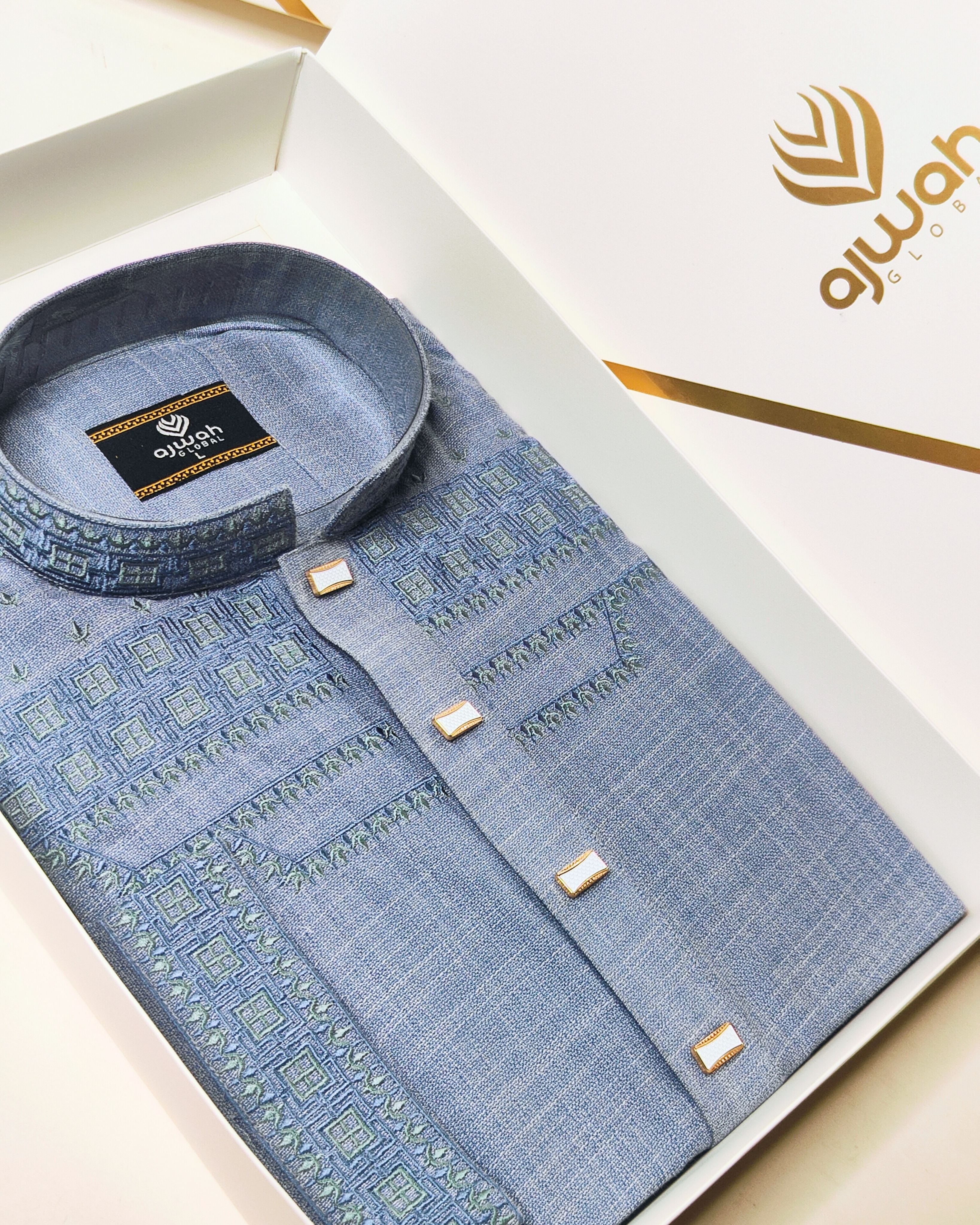 Skyline Heritage Embroidery Panjabi -A3S106_img_0