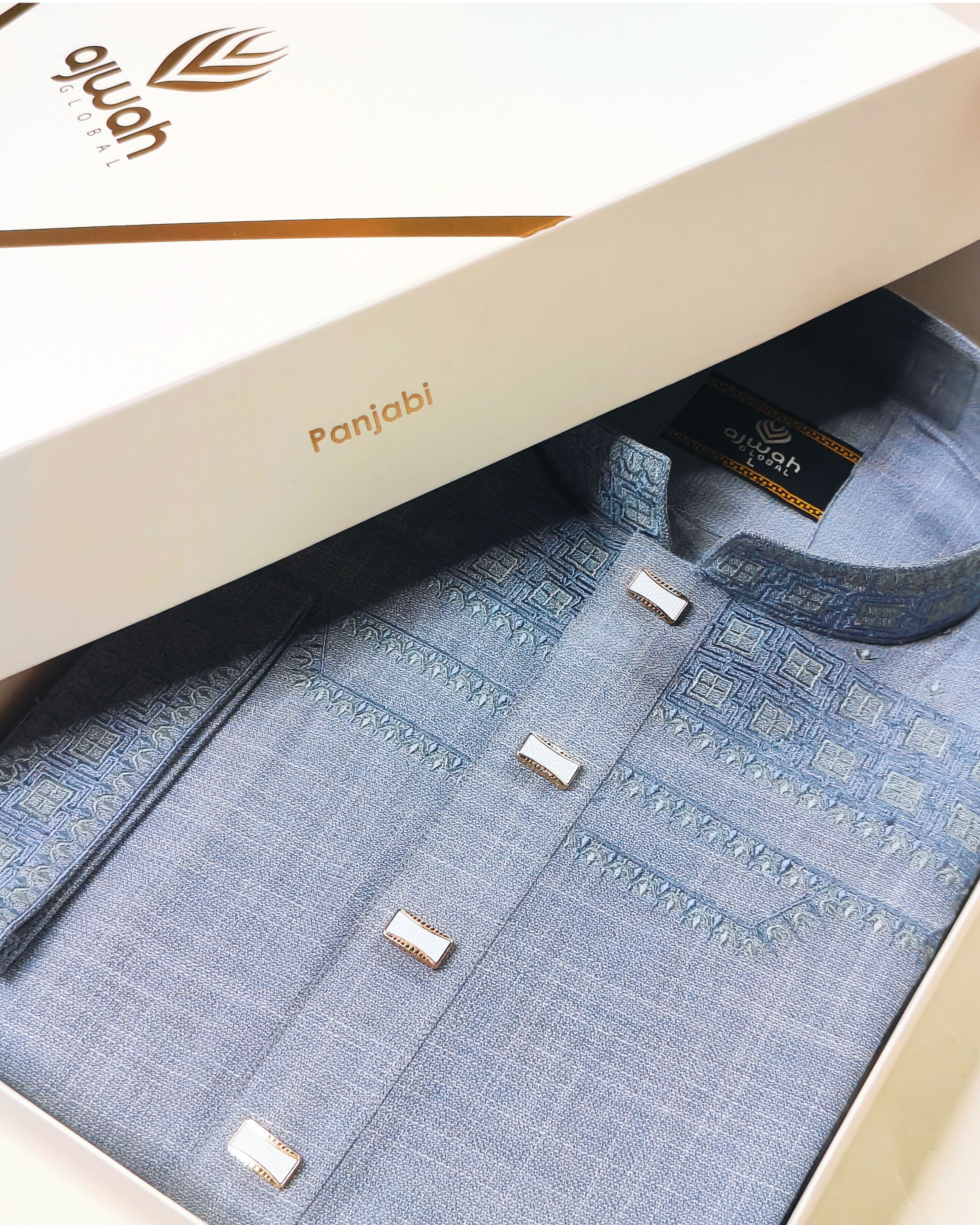 Skyline Heritage Embroidery Panjabi -A3S106_img_1