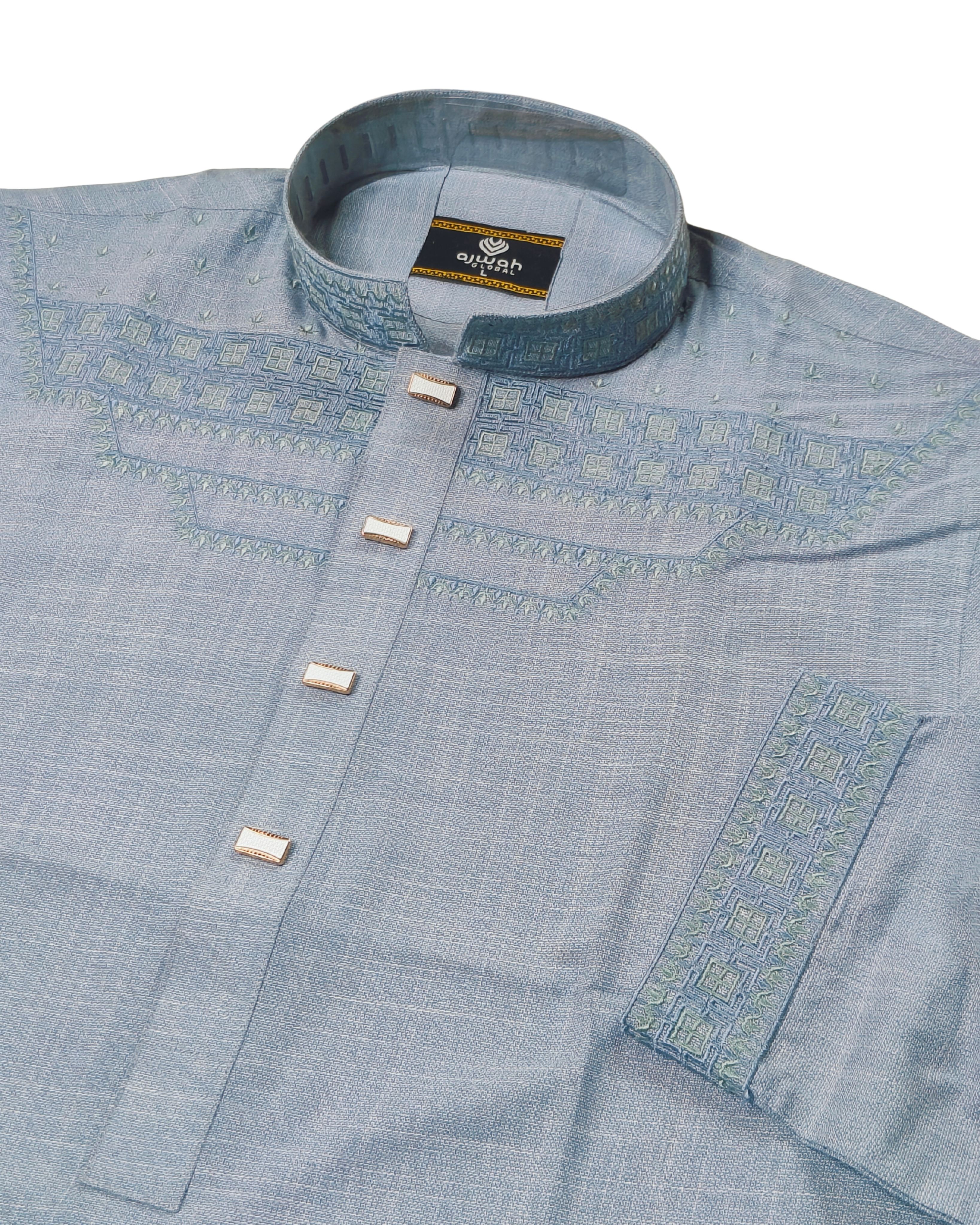 Skyline Heritage Embroidery Panjabi -A3S106_img_3