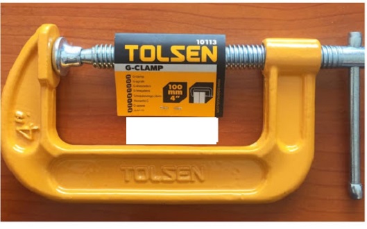 TOLSEN G Clamp (3" | 4" | 6" | 8") Powder Coated Bar,  Heavy Duty_img_6