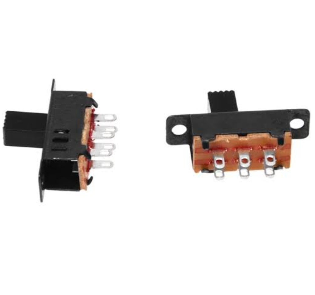 DC 3 Pin Slide Switch