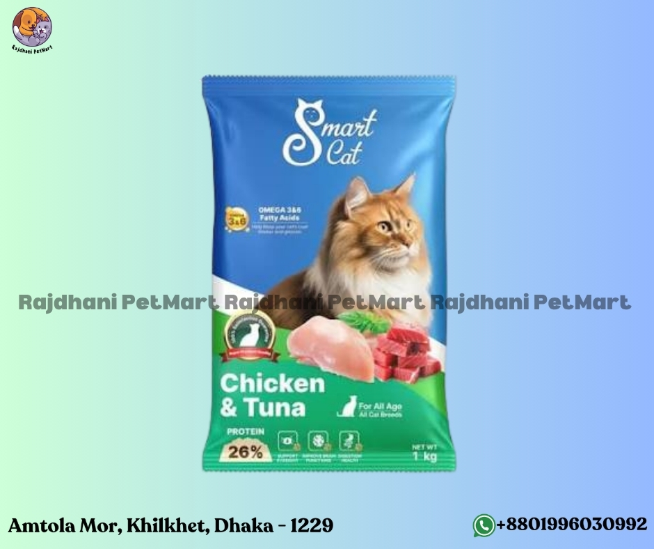 Smart Cat Chicken & Tuna Flavour Cat Food 1kg