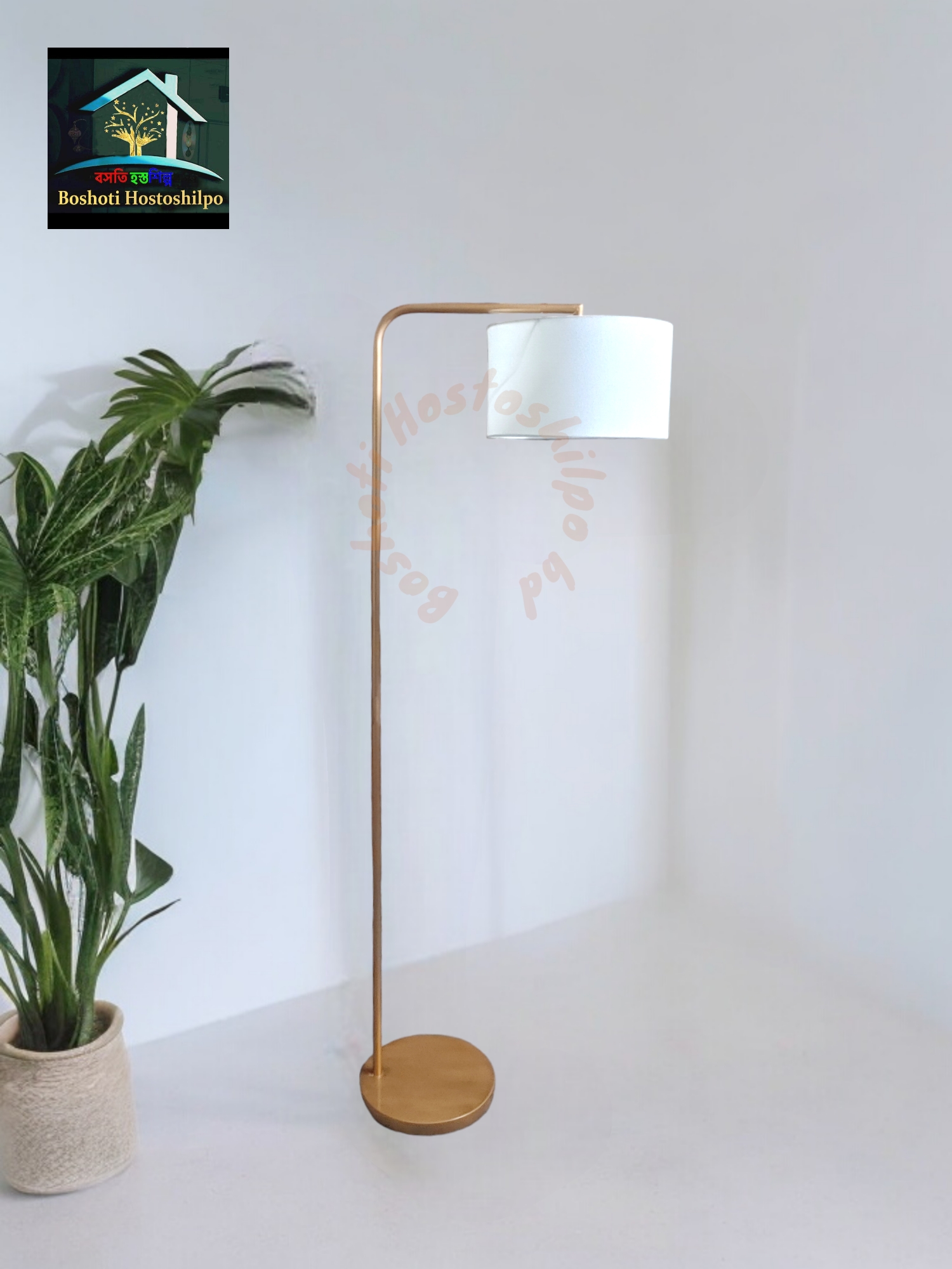 Iron corner stand lamp_img_1