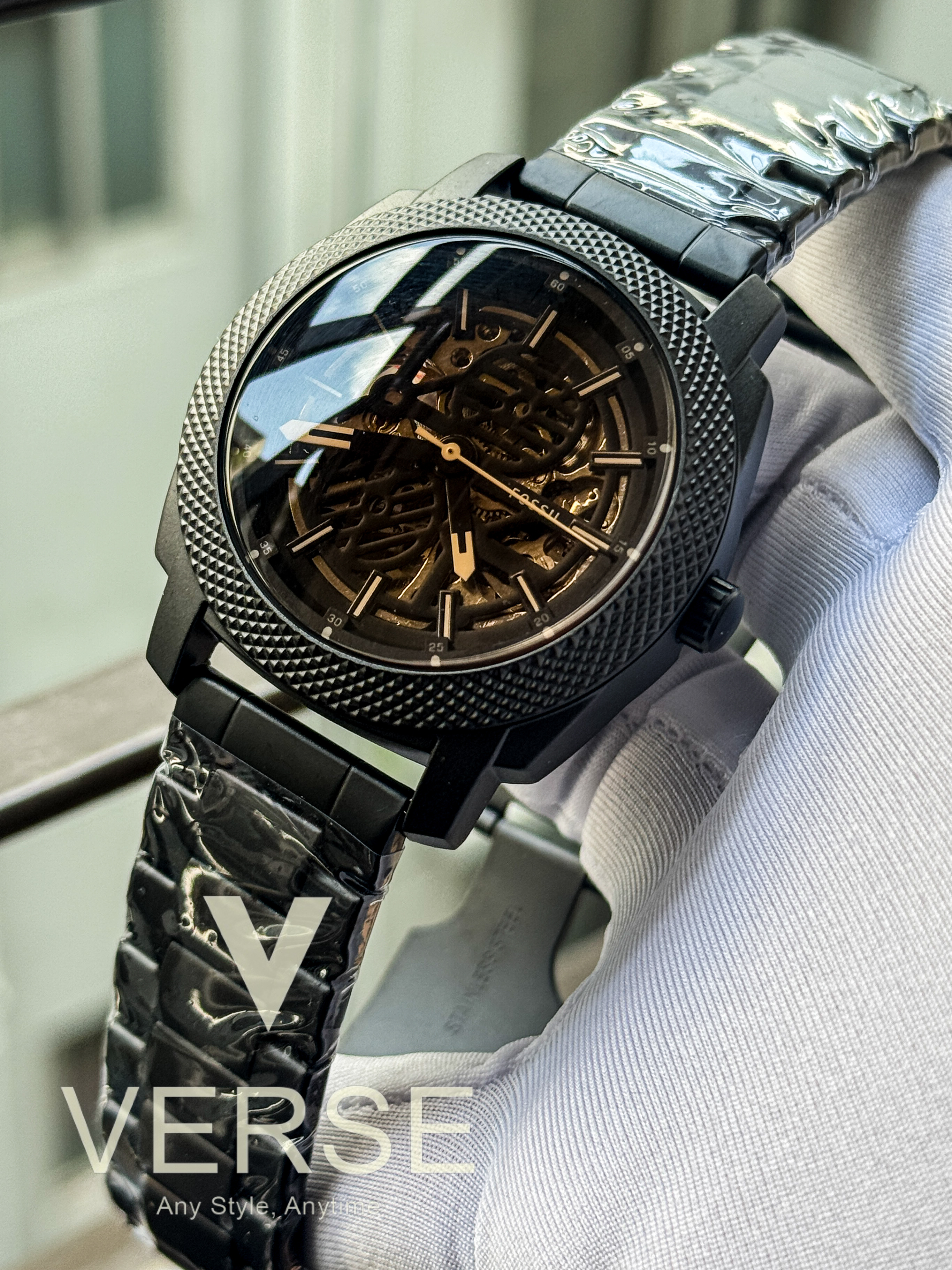 Fossil Automatic AA Black ME3253