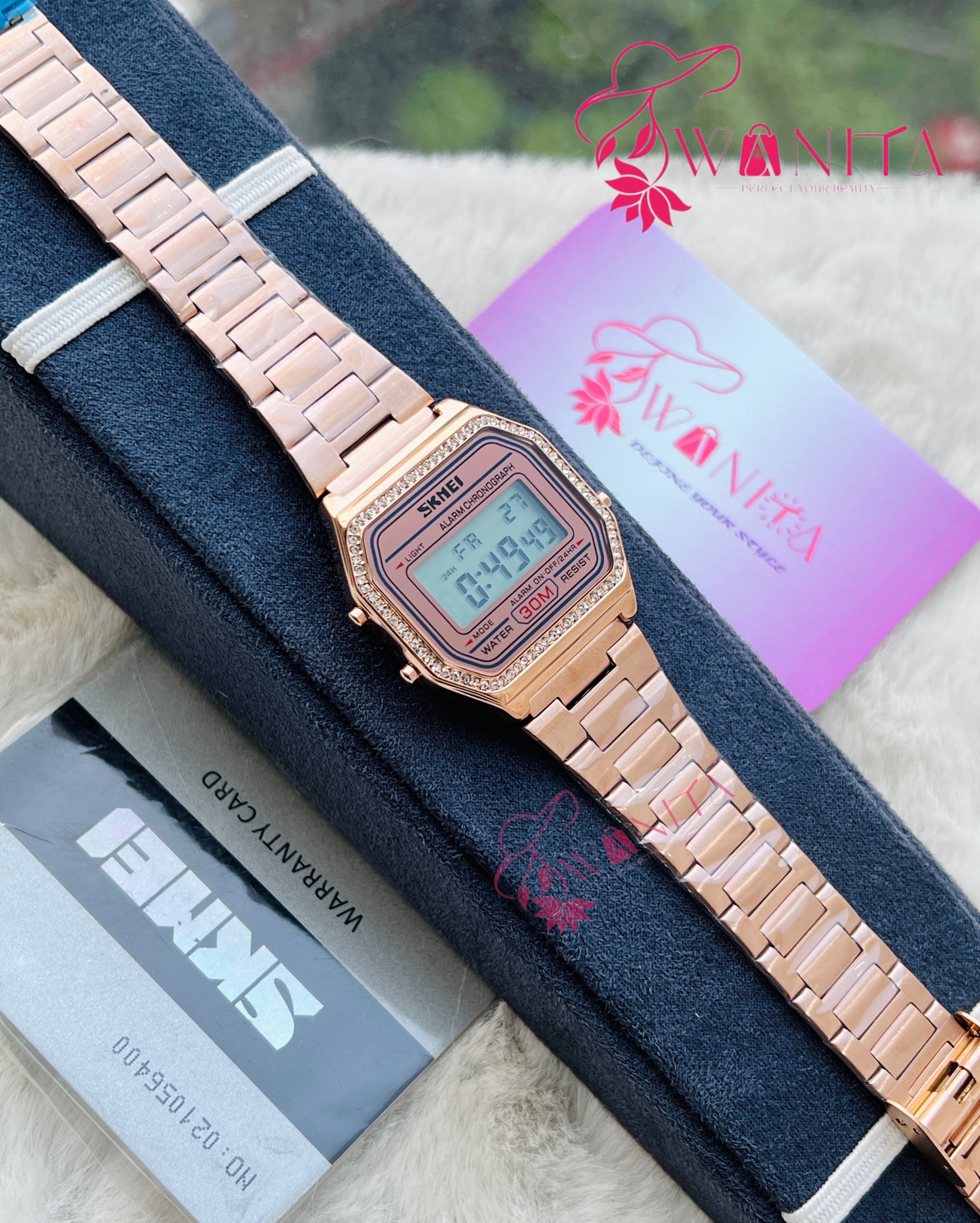 SKMEI Original Retro Theme Ladies Watch