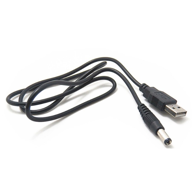 USB to 5.5mm x 2.1mm DC 5V 2A Barrel Jack Power Cable (60cm)_img_1