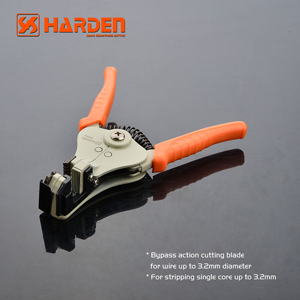 HARDEN 660611 Professional Automatic Wire Stripper, 175mm, 1.5 - 4mm, Wire Cutter Stripper;_img_2
