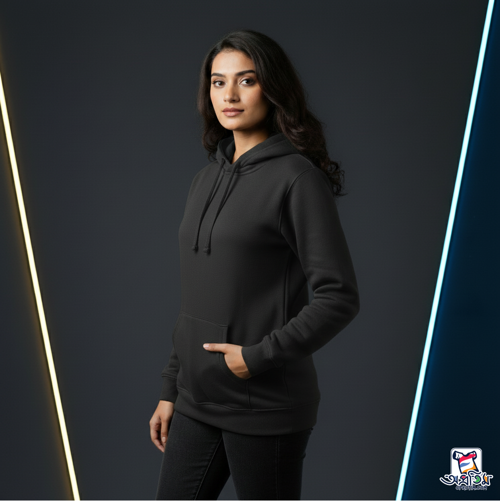 Exclusive Dark Ash Color Hoodie_img_2