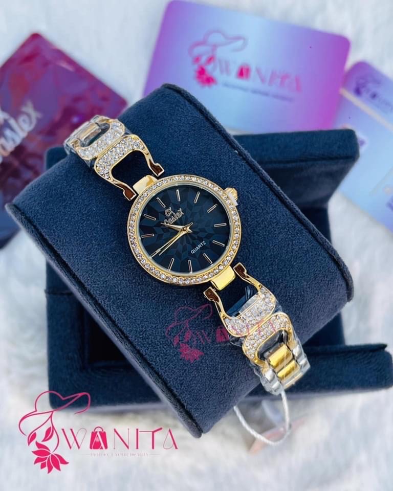 Original Caslex Ladies Black Dial Watch