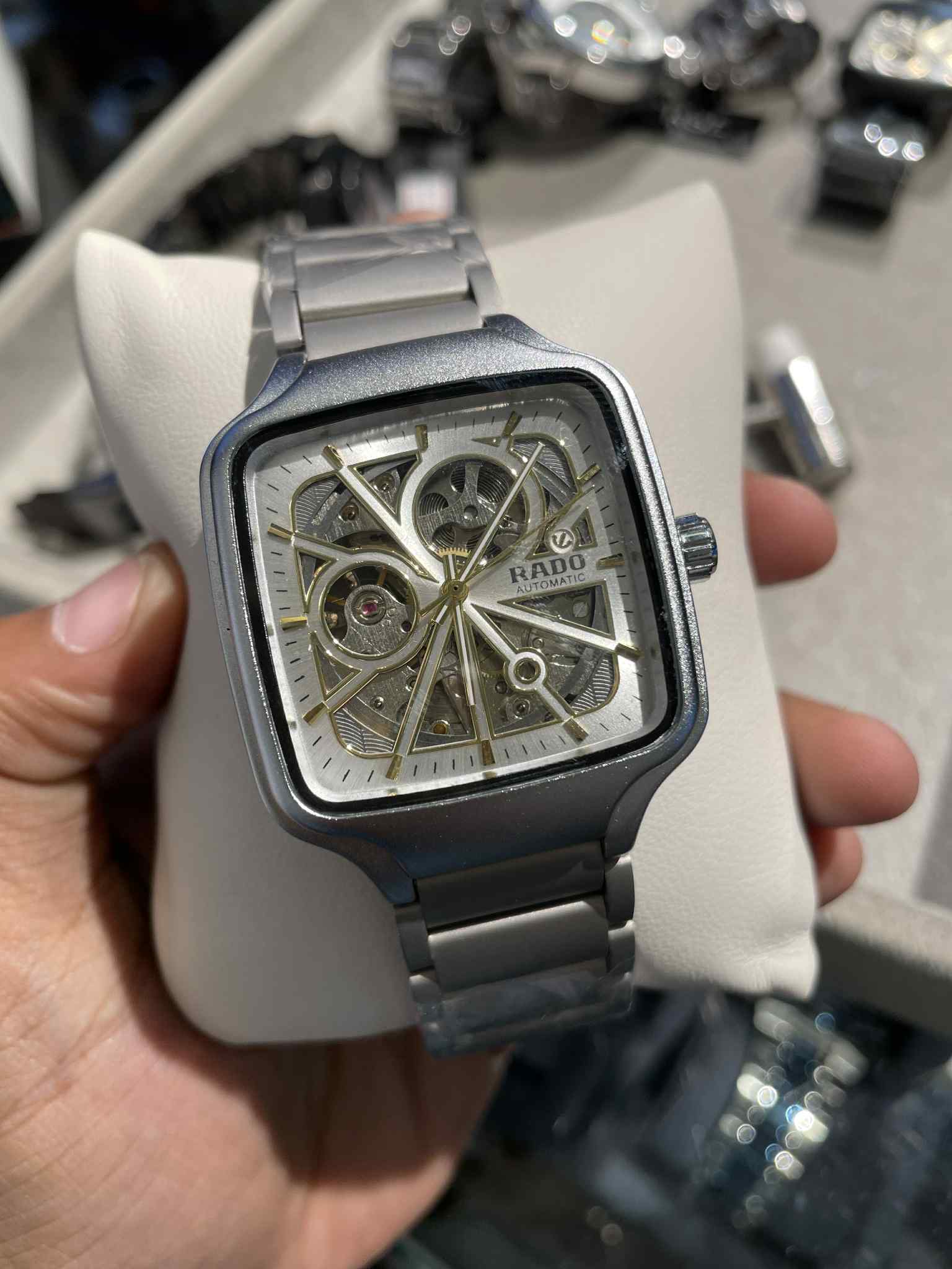 RADO TRUE SQUARE AUTOMATIC CHAIN