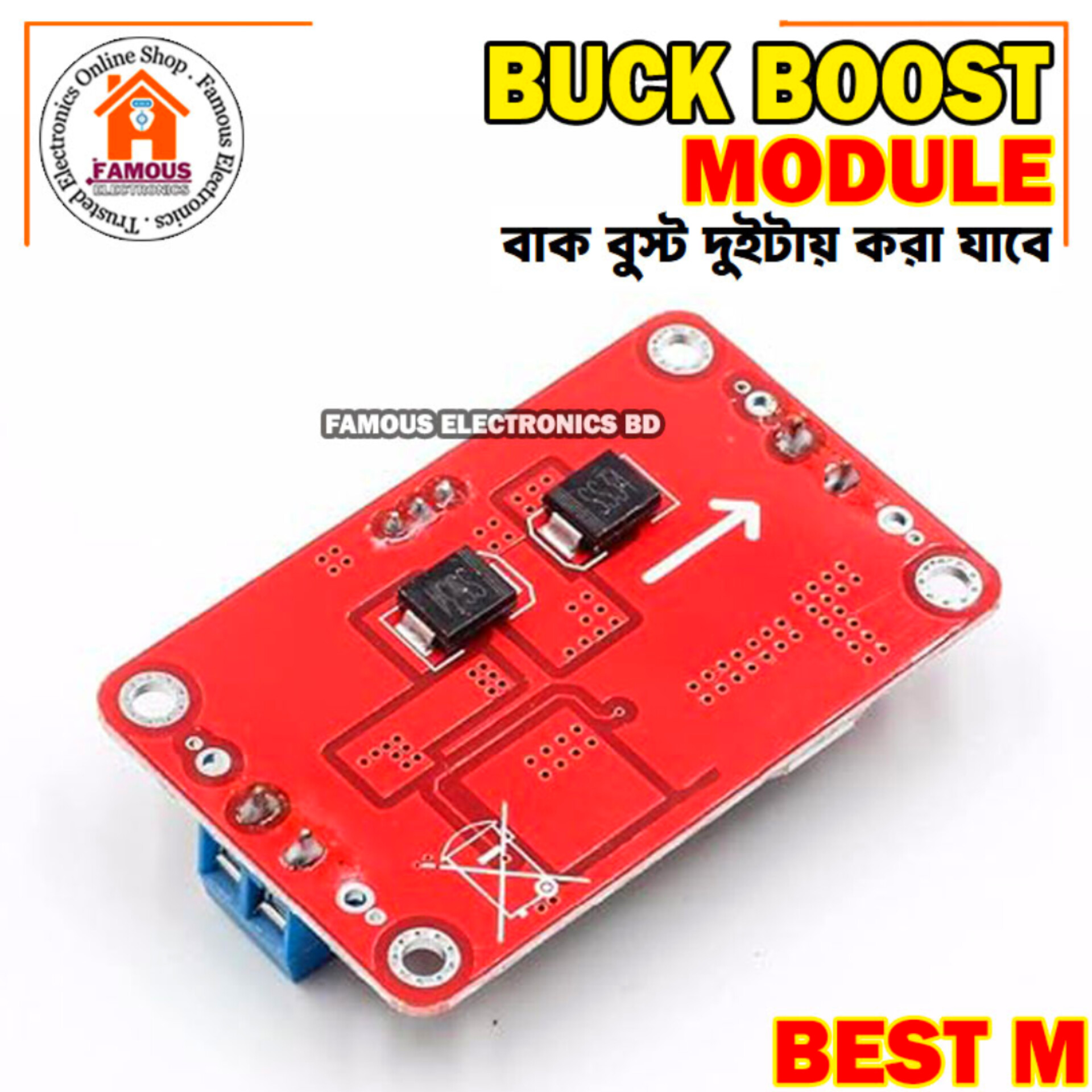 XL6009 LM2596S Automatic | C7A2 DC-DC Step-Up & Step-Down Power Converter Module | 1.25V–26V to 3.5V–28V | 3A_img_1