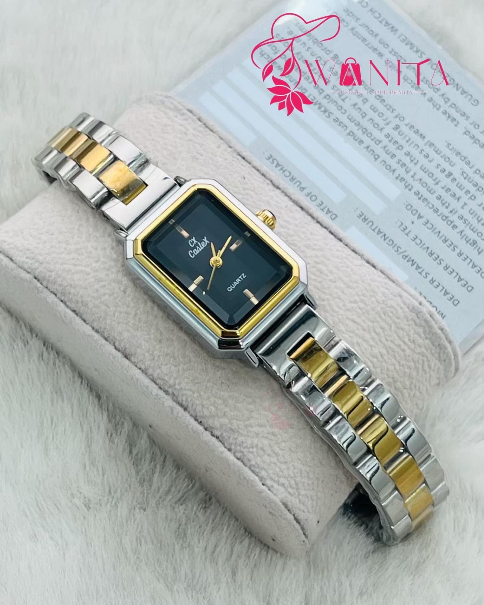 Original Caslex Ladies Black Dial Watch