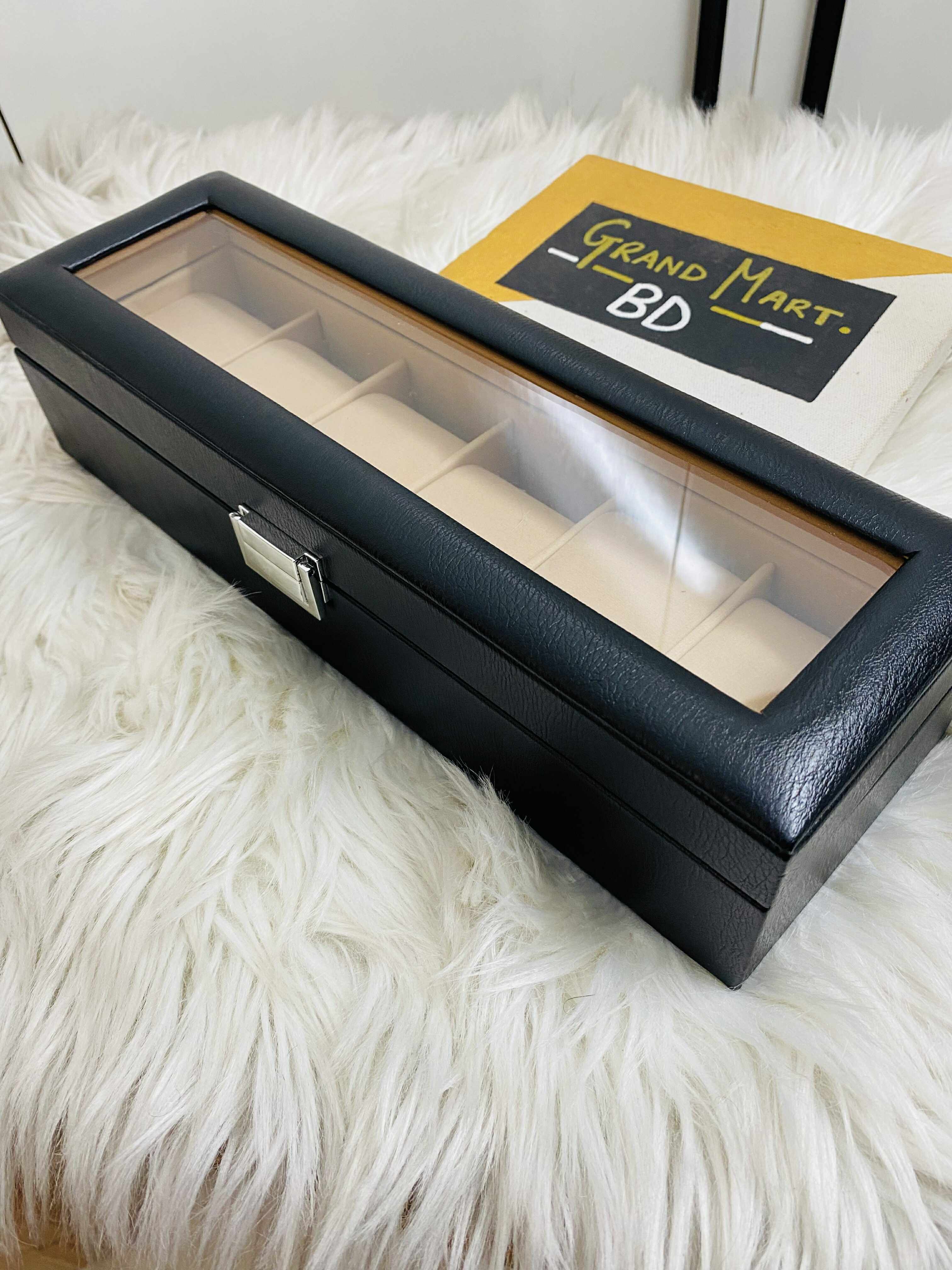 6 slot watch organizer box (Update Look)