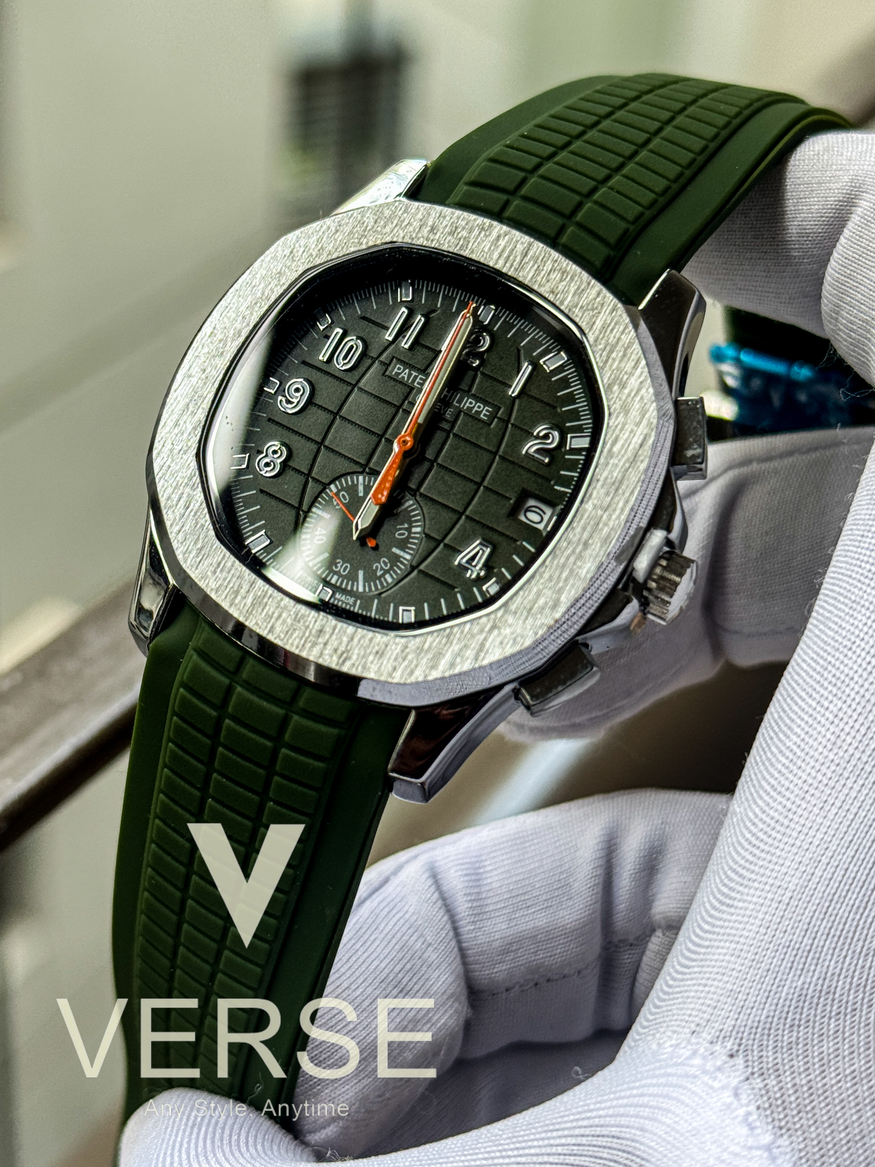 Patek Aquanaut Chronograph Green AA