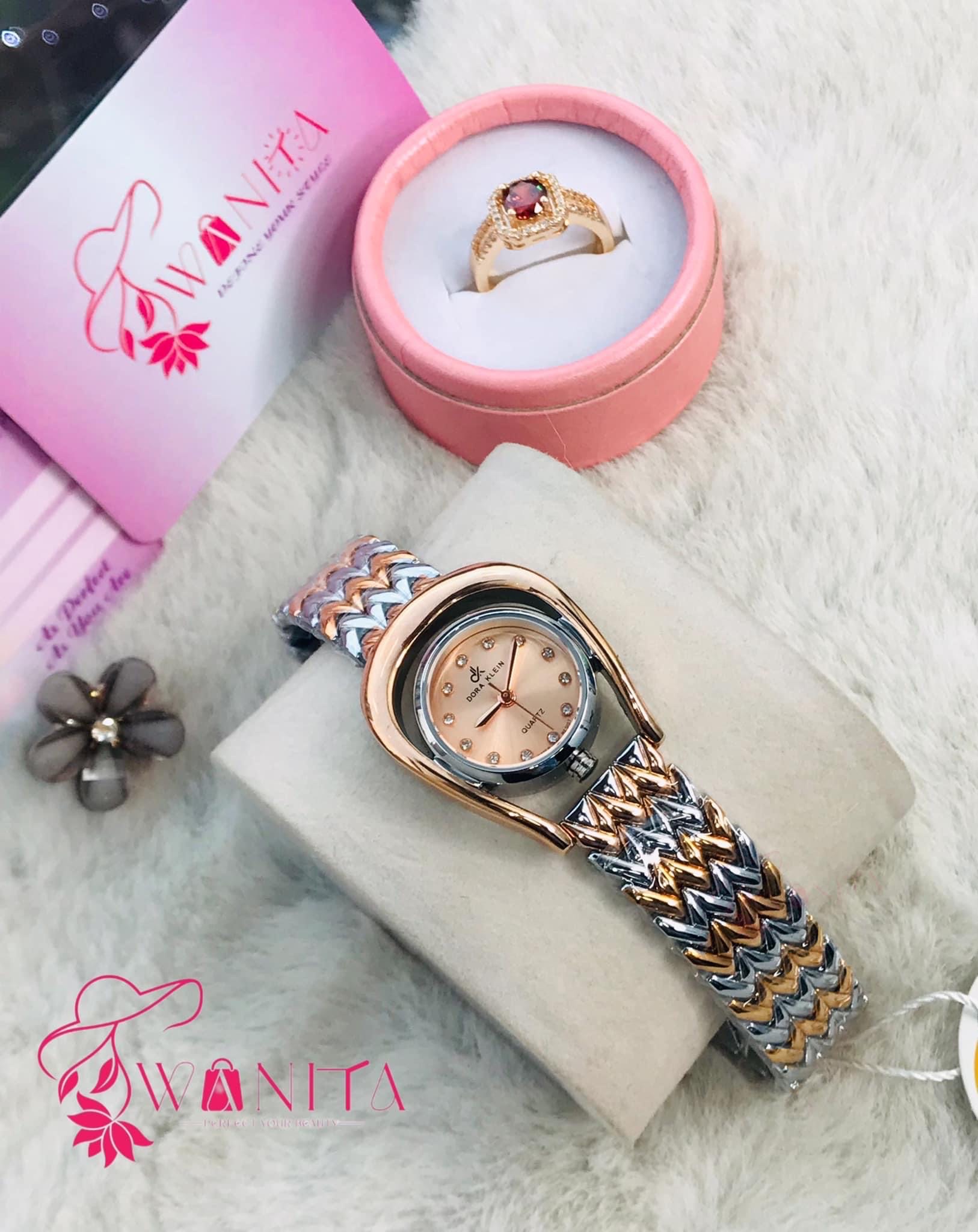 Original DK Ladies Dual Tone Watch