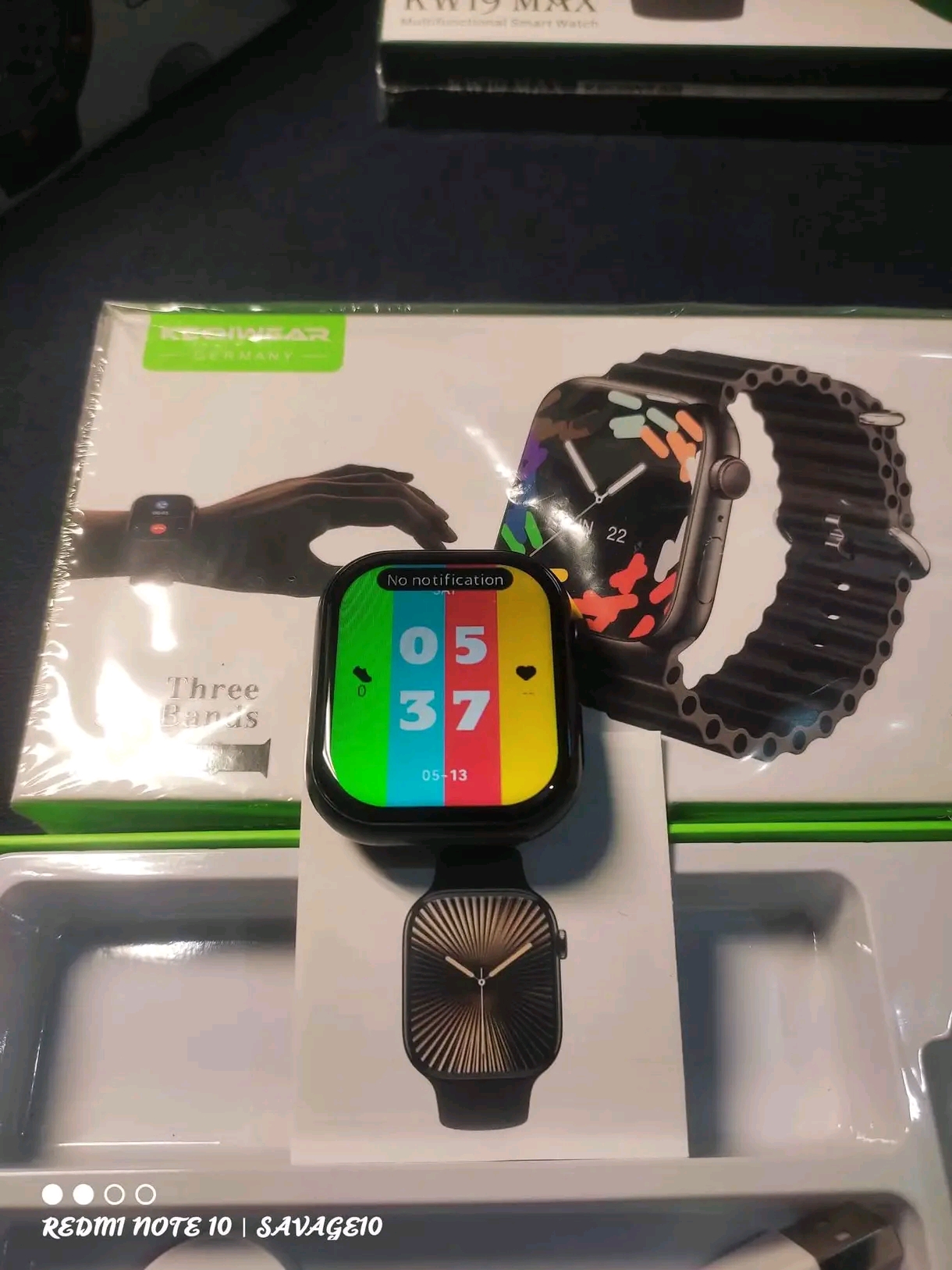 Smart watch kw2 Max ওয়াটার রেজিষ্ট্রেশন_img_2