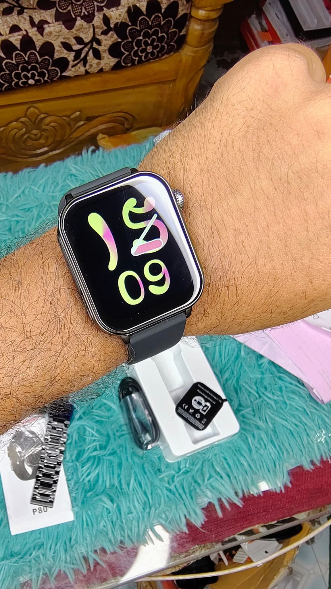 Colmi p80 (ওয়াটার প্রুফ) (মেটাল বেল্ট সহ) (Original & High quality)_img_5