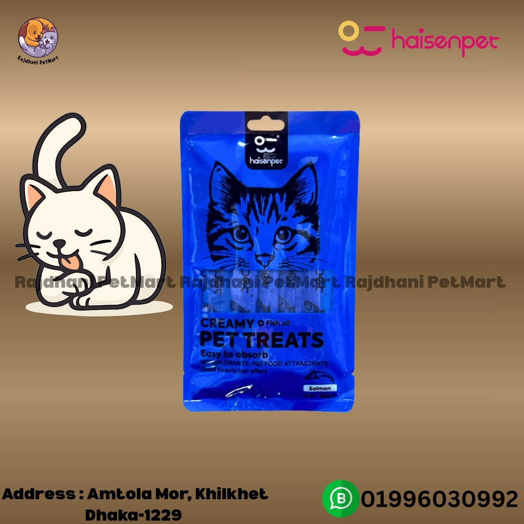 Haisenpet Creamy Treat Salmon 15×5 (75g)