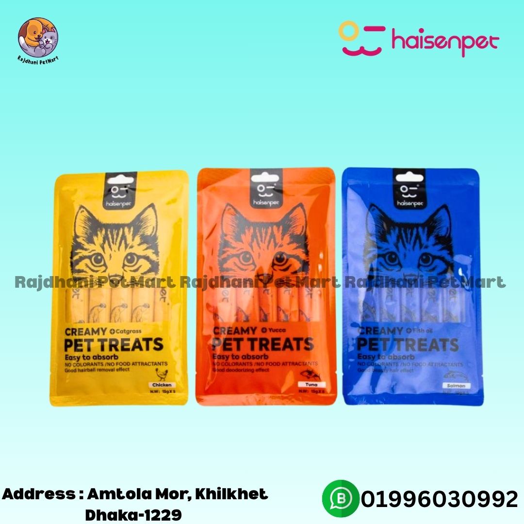 Haisenpet Creamy Treat Salmon 15×5 (75g)_img_1