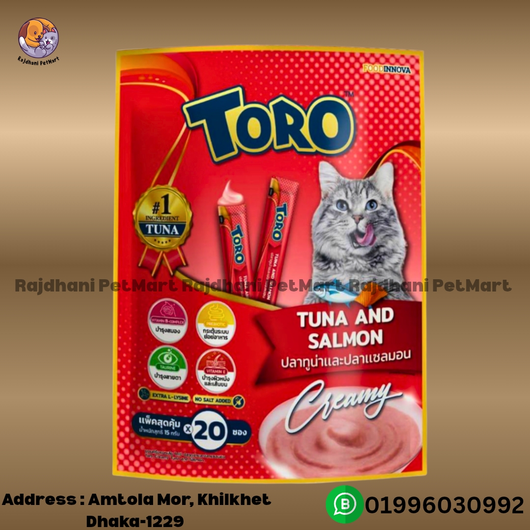 Toro Tuna & Salmon Creamy Treat 15g per piece