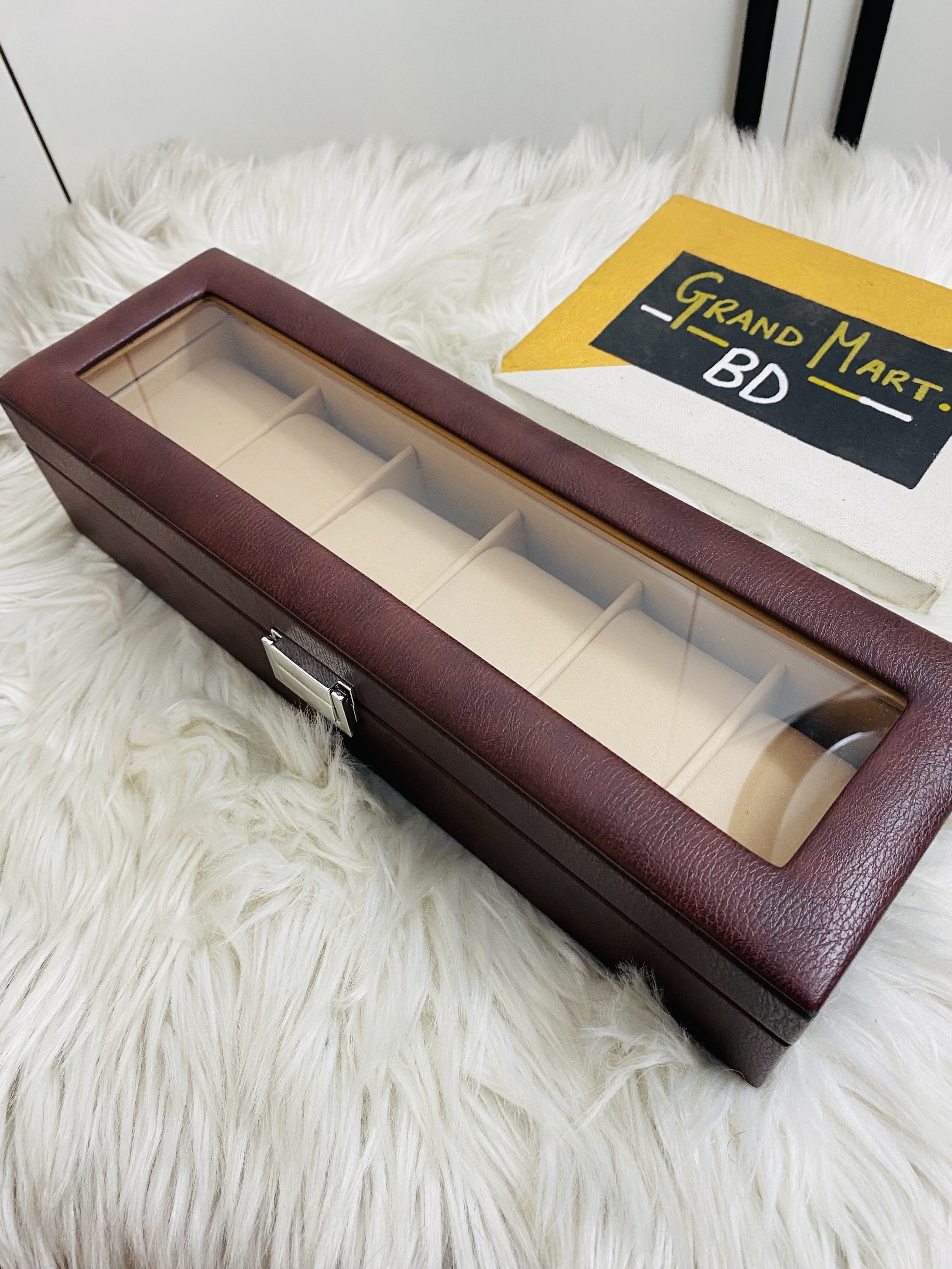 6 slot watch organizer box (Update look)